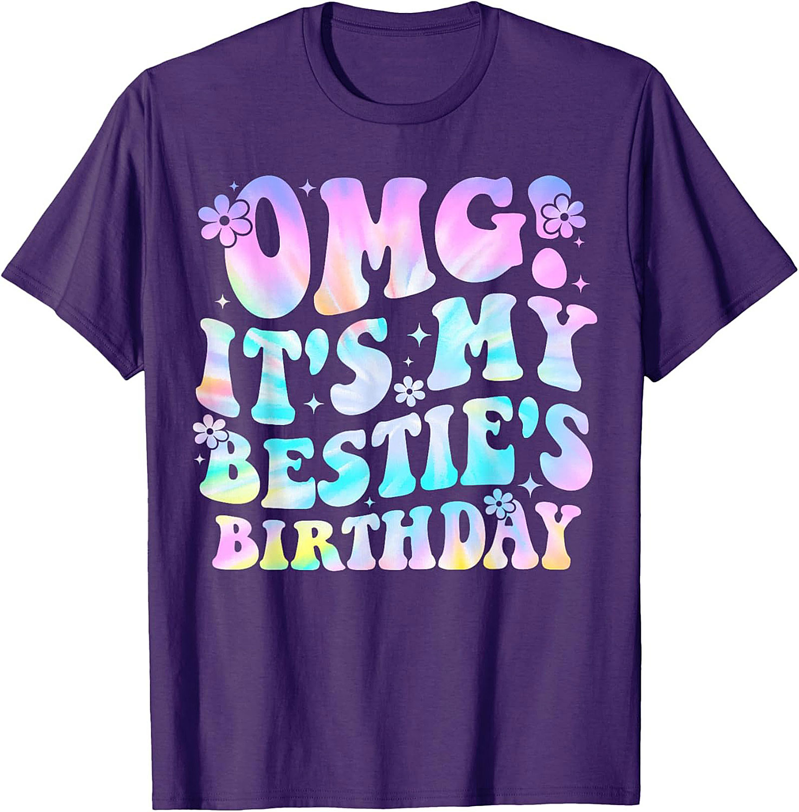 OMG It's My Bestie's Birthday Graphic Tee | Soft Cotton