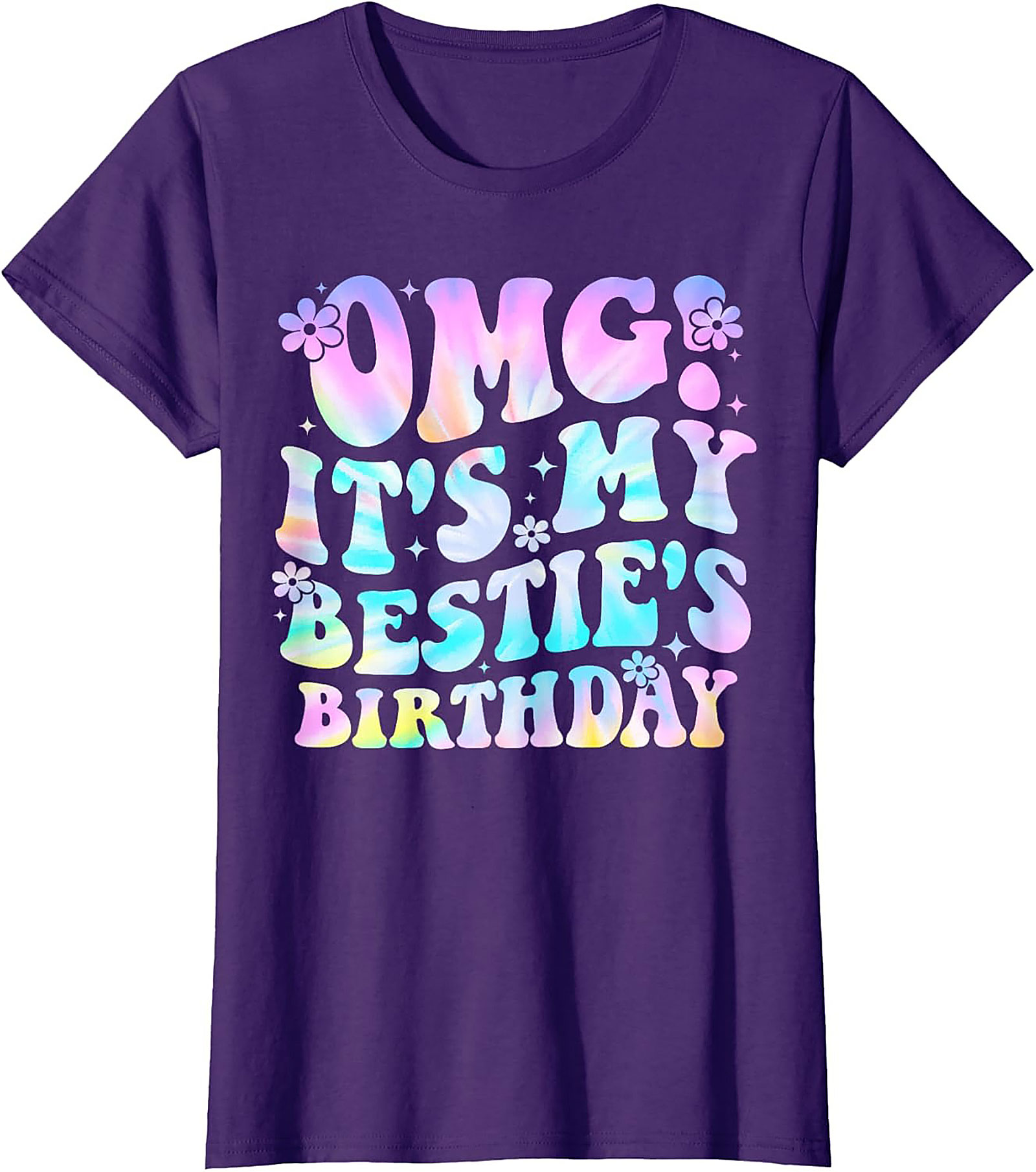 OMG It's My Bestie's Birthday Graphic Tee | Soft Cotton