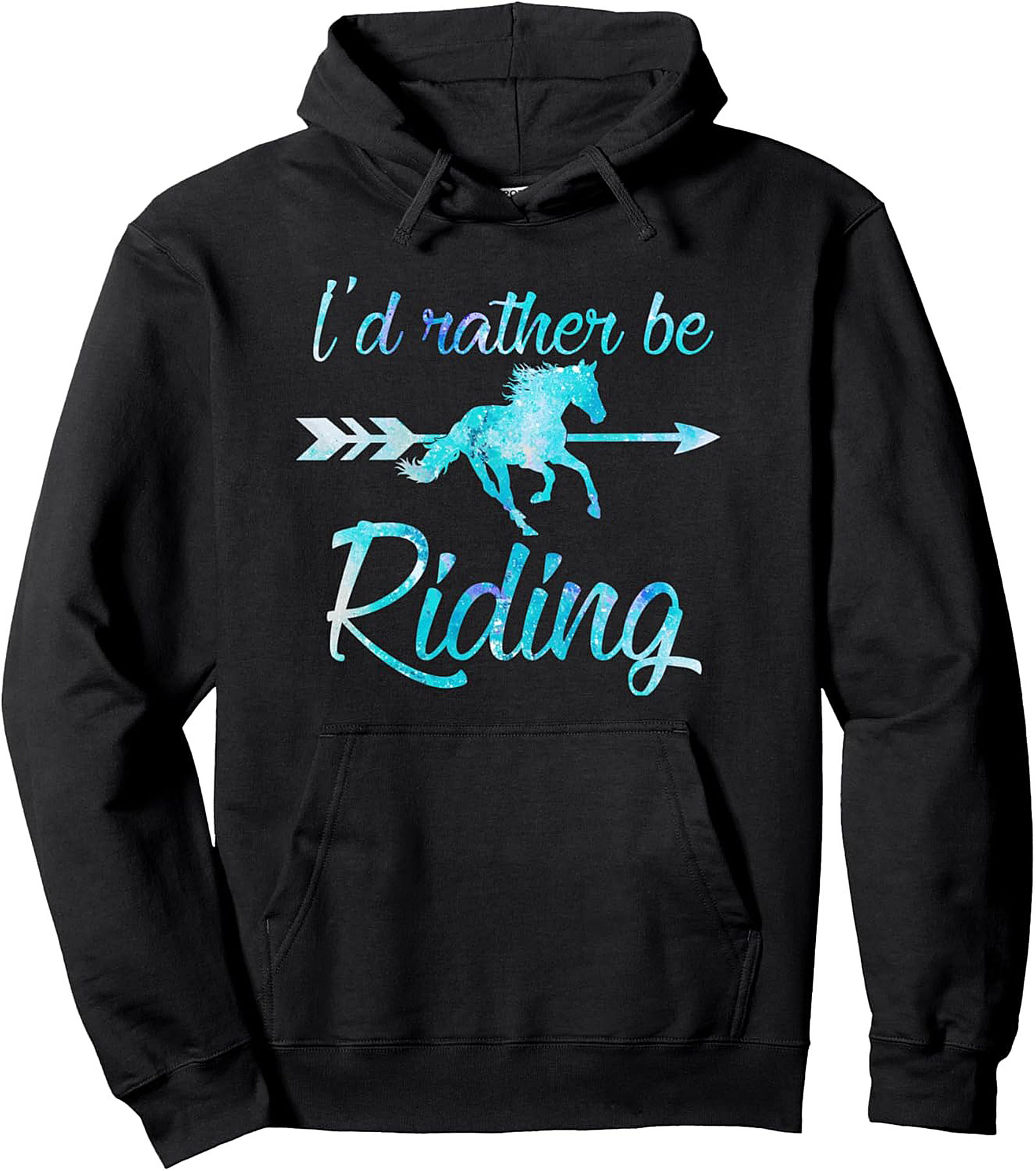 Cozy Horse Riding Graphic Hoodie Unisex Equestrian Gift