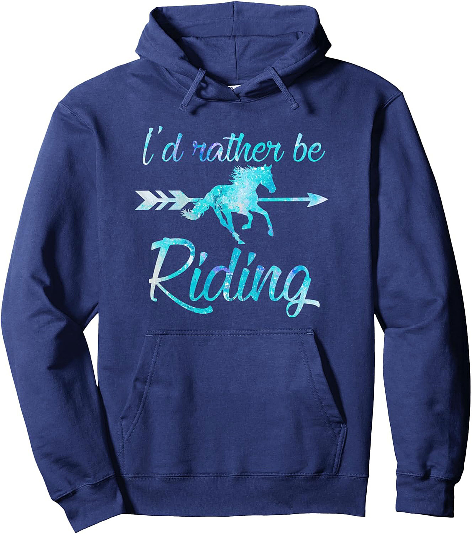 Cozy Horse Riding Graphic Hoodie Unisex Equestrian Gift