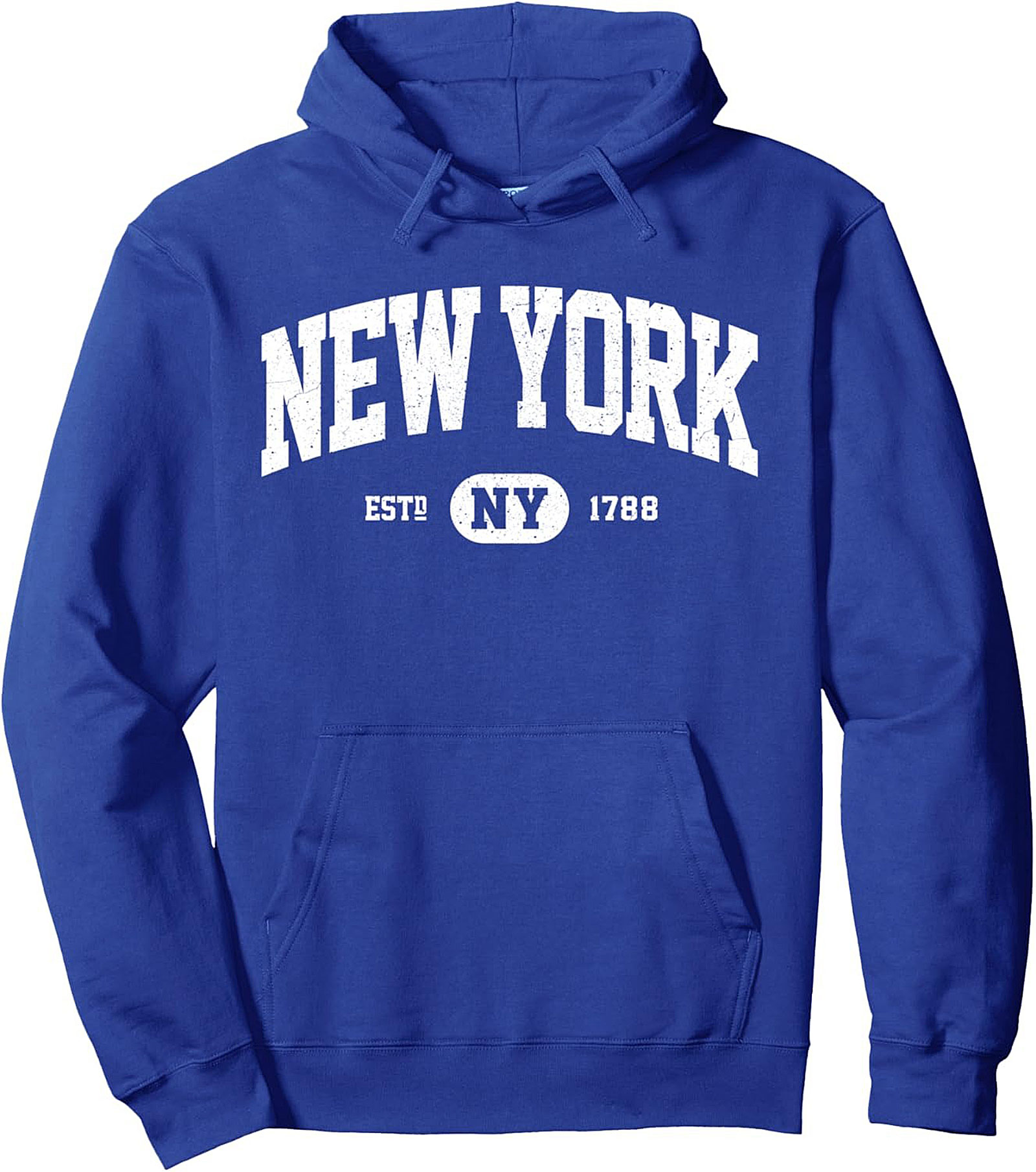 New York Graphic Hoodie Vintage NYC Pullover Cozy Fleece