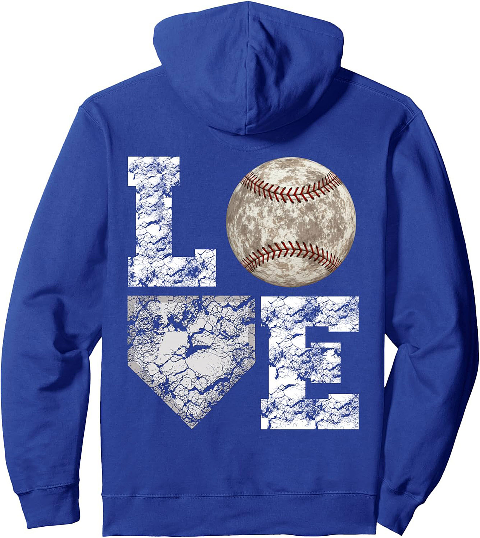 Baseball Love Graphic Hoodie Cozy Fan Pullover Gift
