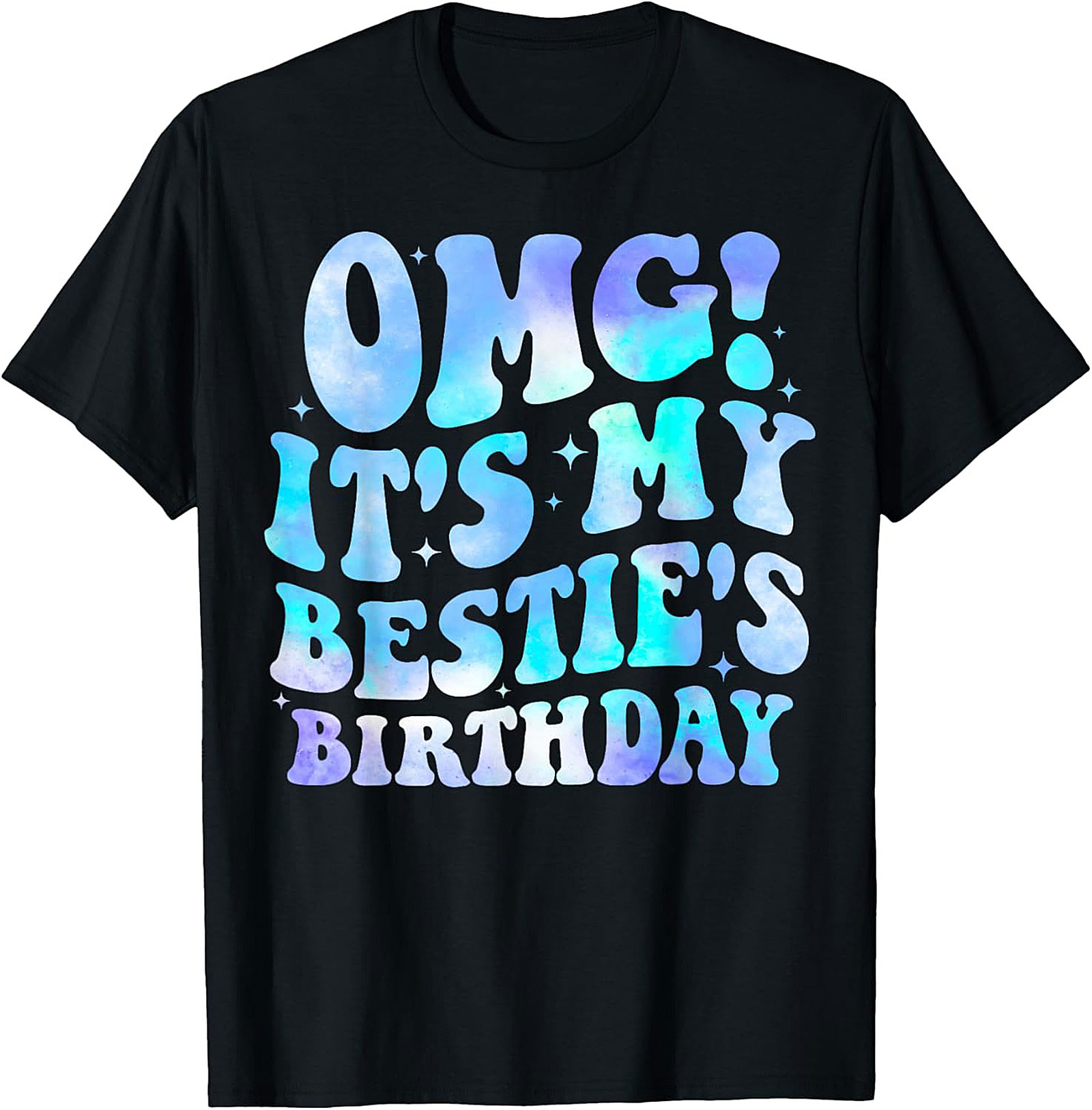 OMG Bestie Birthday T-shirt | Retro Best Friend Gift Tee