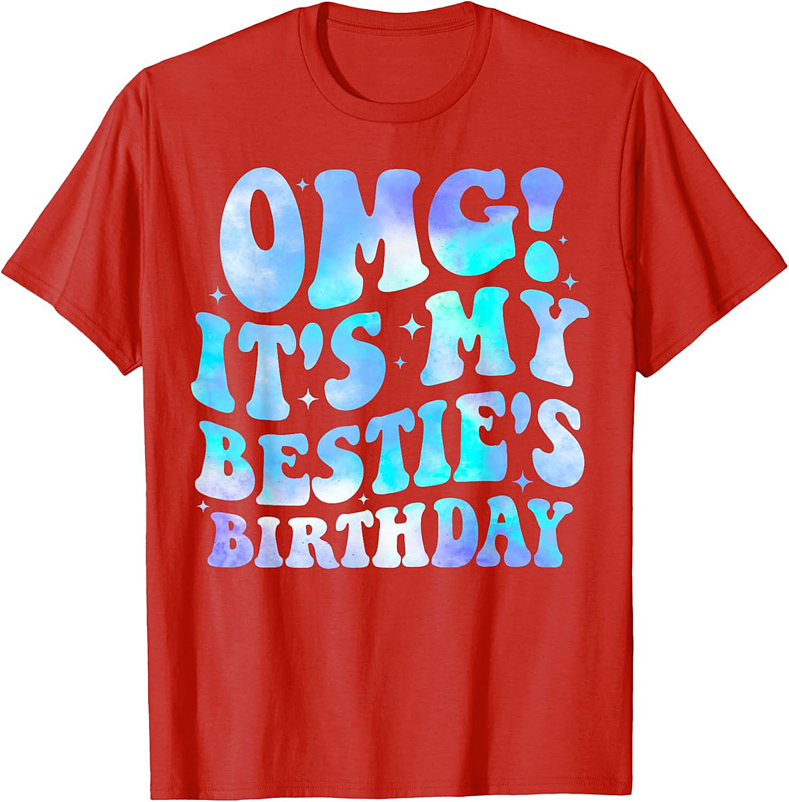 OMG Bestie Birthday T-shirt | Retro Best Friend Gift Tee