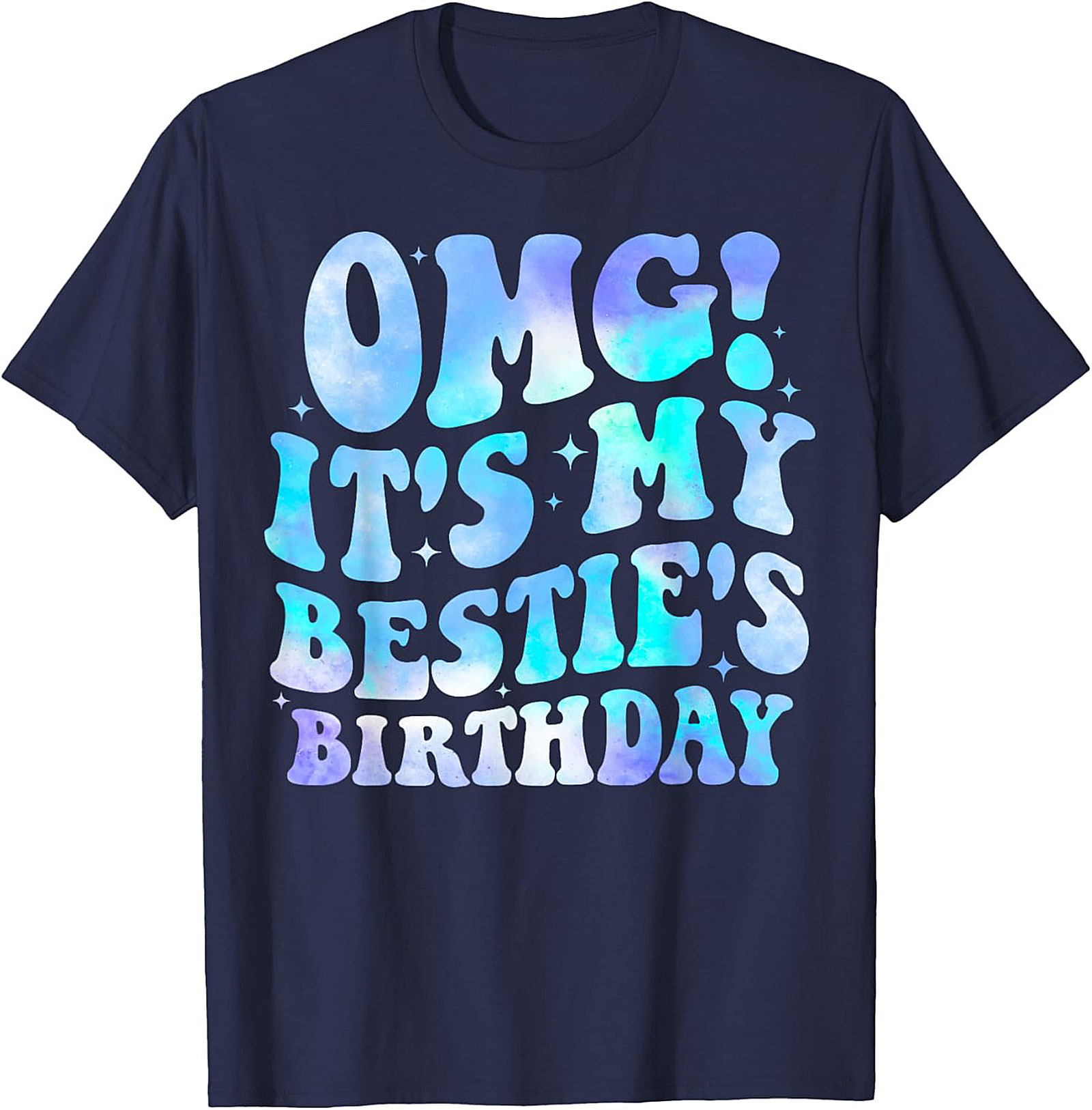 OMG Bestie Birthday T-shirt | Retro Best Friend Gift Tee