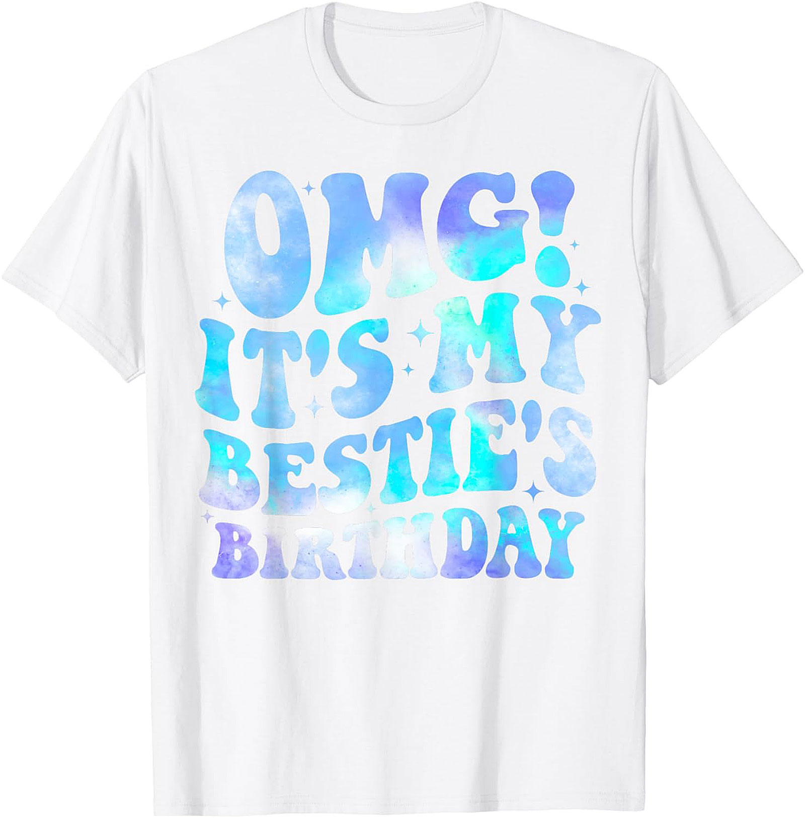 OMG Bestie Birthday T-shirt | Retro Best Friend Gift Tee