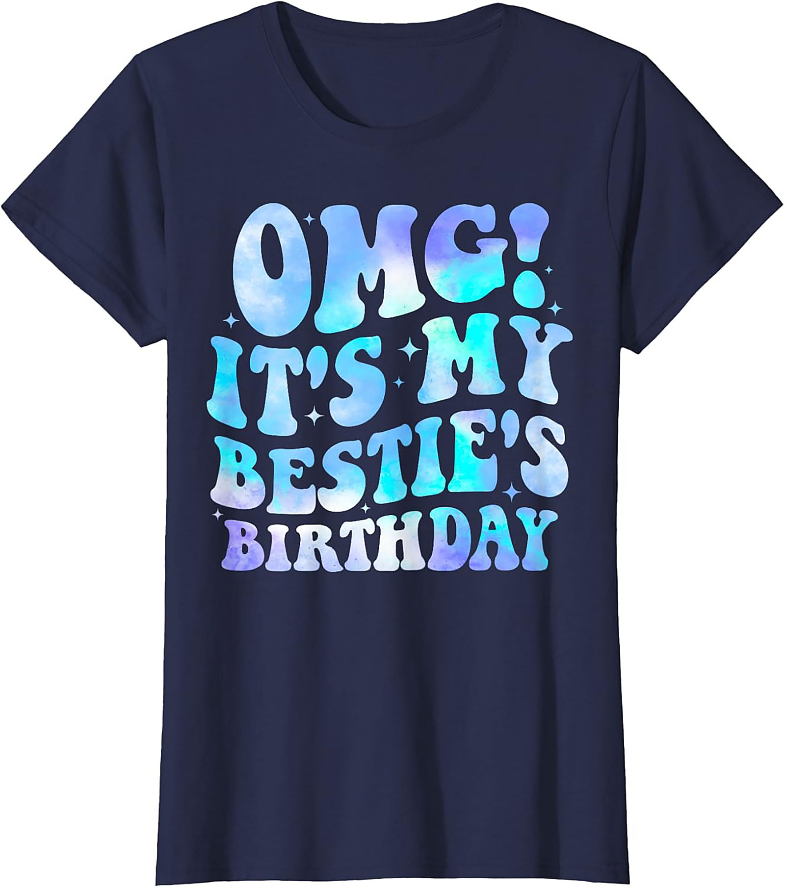 OMG Bestie Birthday T-shirt | Retro Best Friend Gift Tee