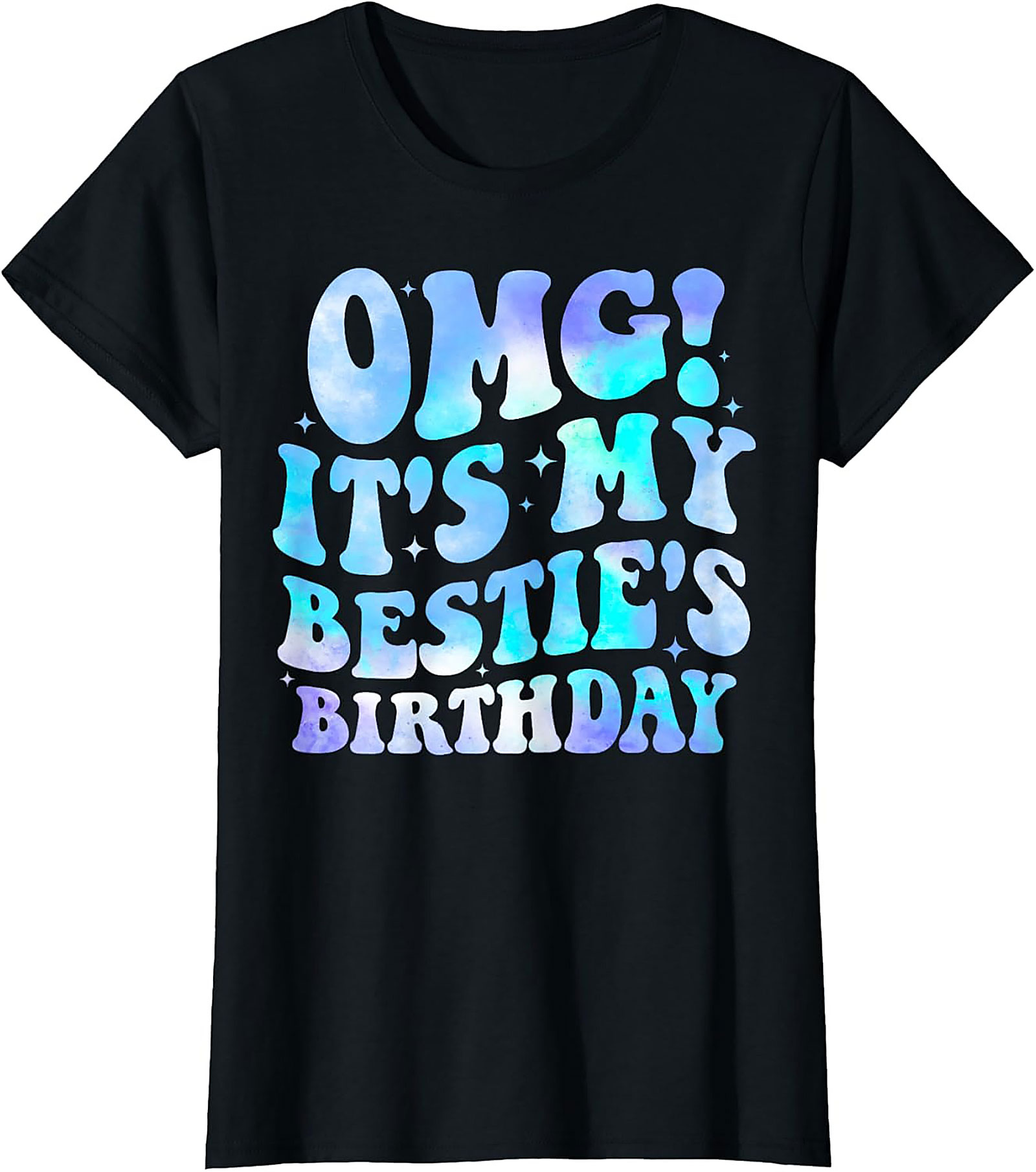 OMG Bestie Birthday T-shirt | Retro Best Friend Gift Tee