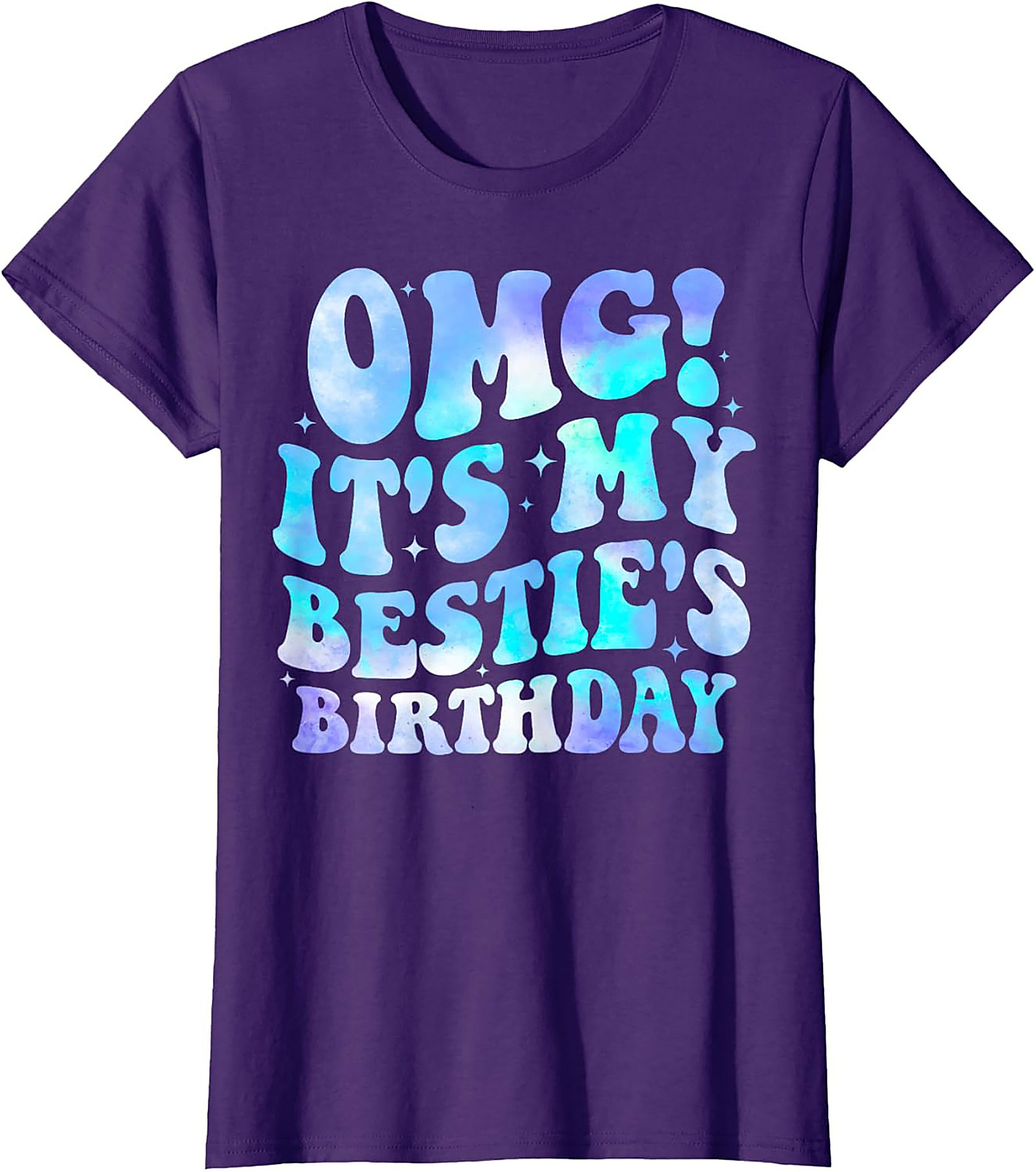 OMG Bestie Birthday T-shirt | Retro Best Friend Gift Tee