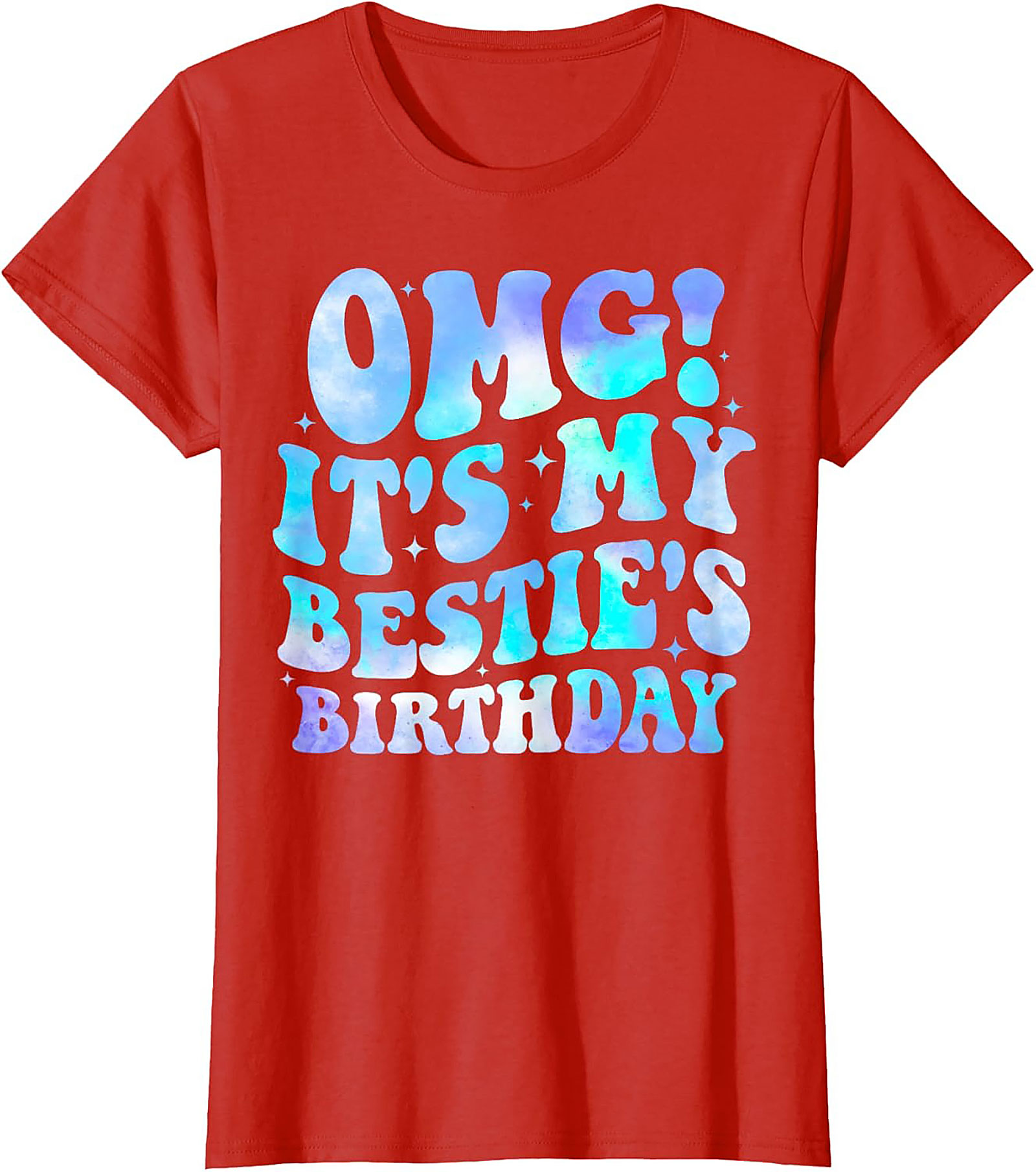 OMG Bestie Birthday T-shirt | Retro Best Friend Gift Tee
