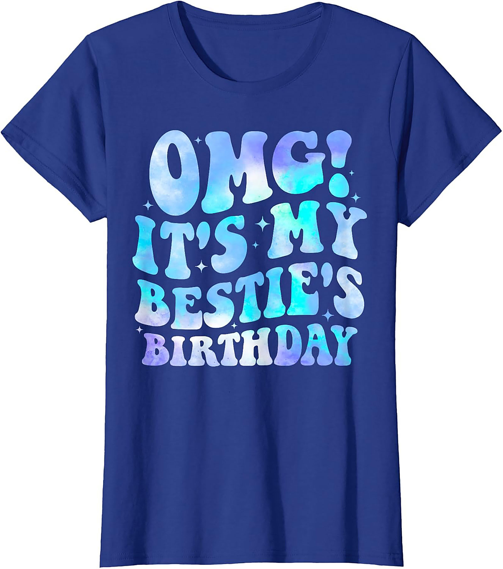OMG Bestie Birthday T-shirt | Retro Best Friend Gift Tee