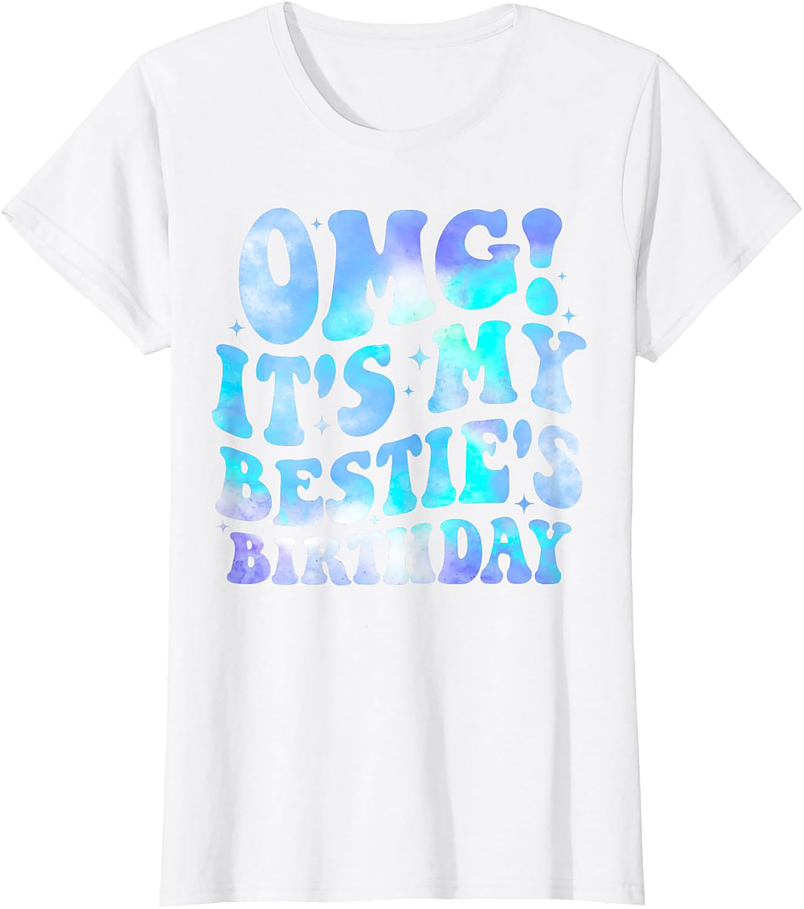 OMG Bestie Birthday T-shirt | Retro Best Friend Gift Tee