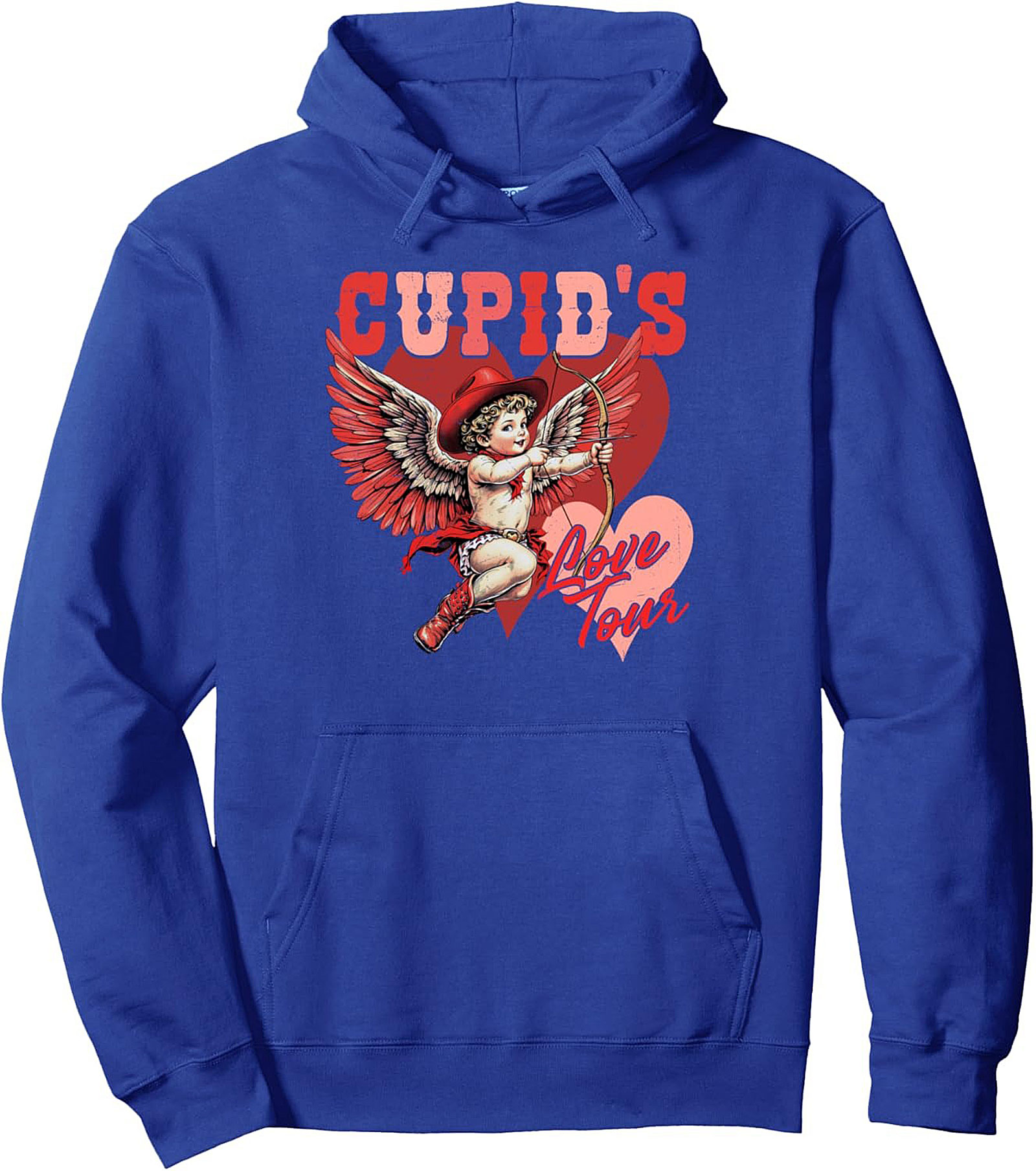 Cowboy Cupid Pullover Hoodie Western Valentine's Gift