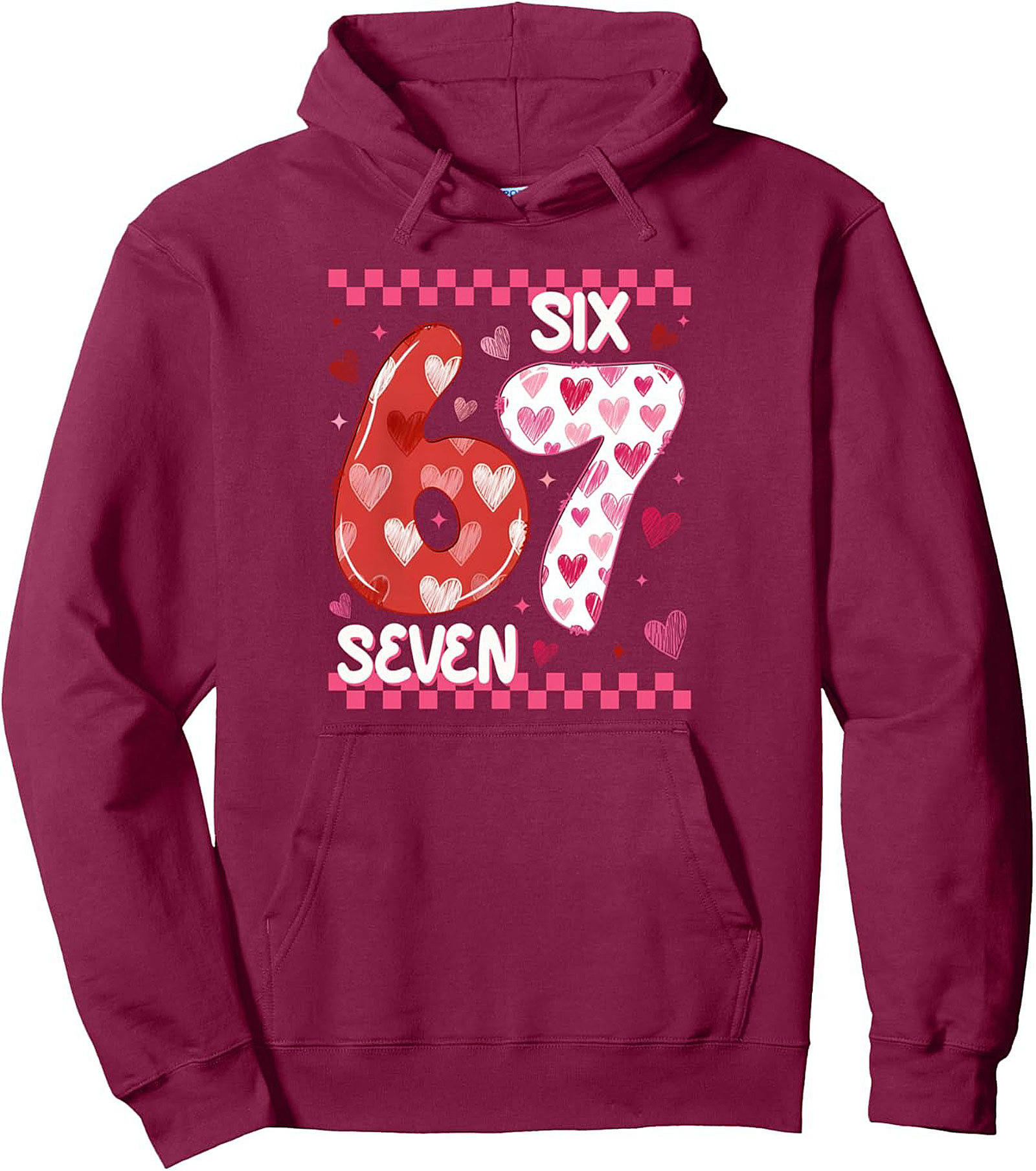 67th Anniversary Graphic Hoodie Cozy Pullover Gift Idea