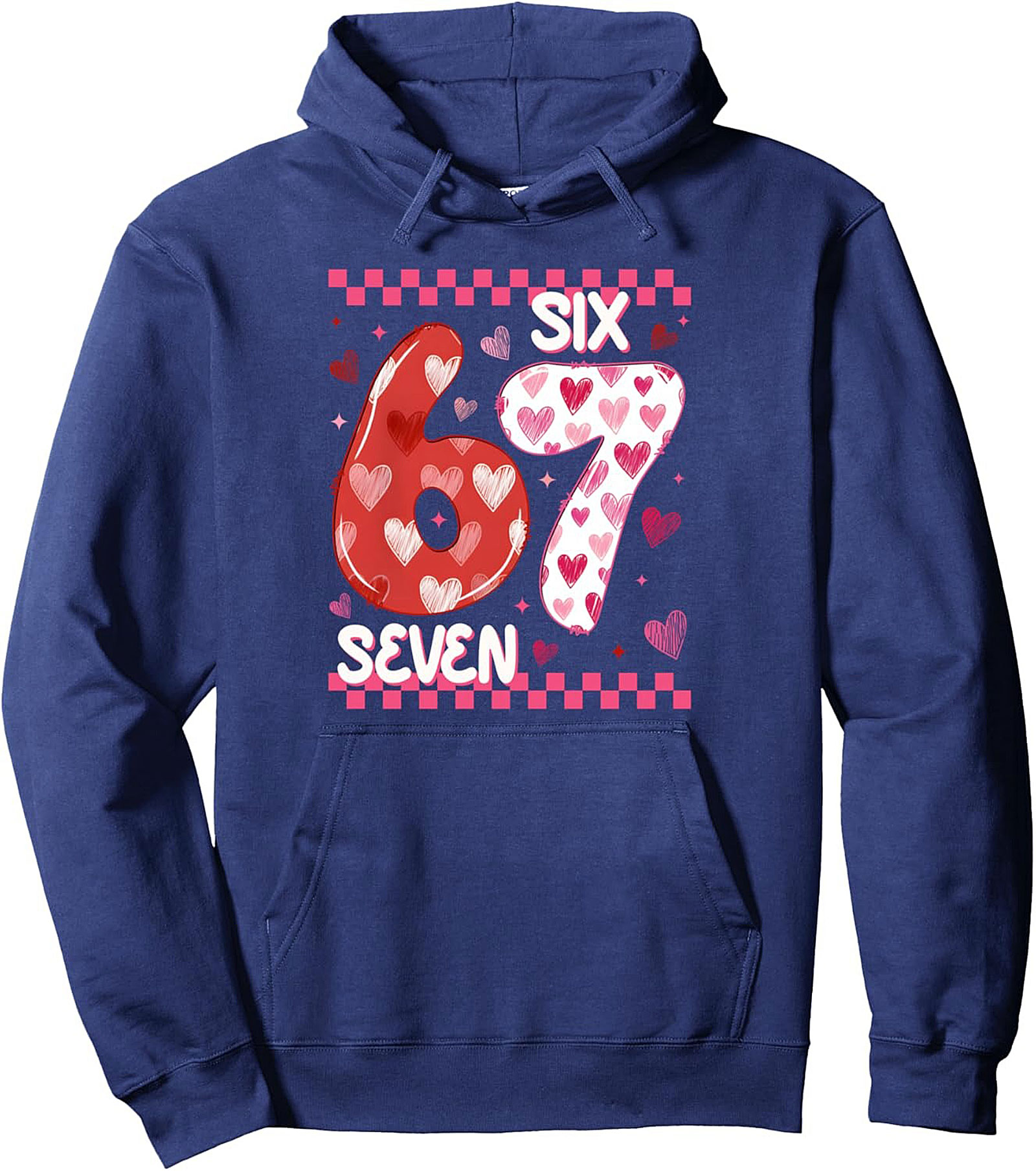 67th Anniversary Graphic Hoodie Cozy Pullover Gift Idea