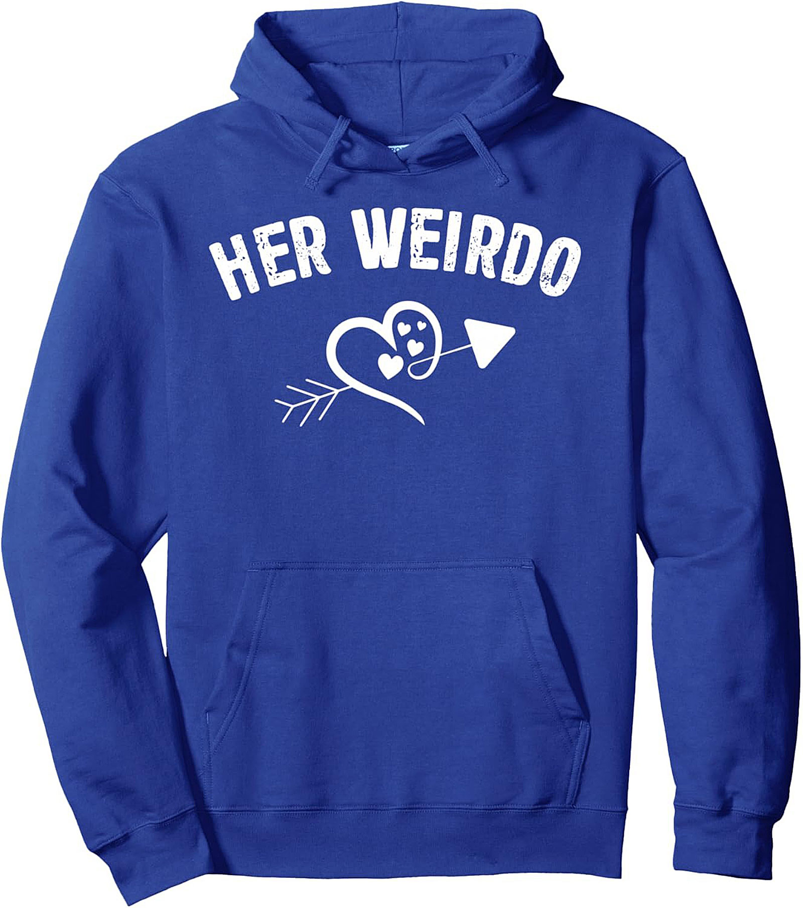 Her Weirdo Pullover Hoodie Funny Relationship Gift