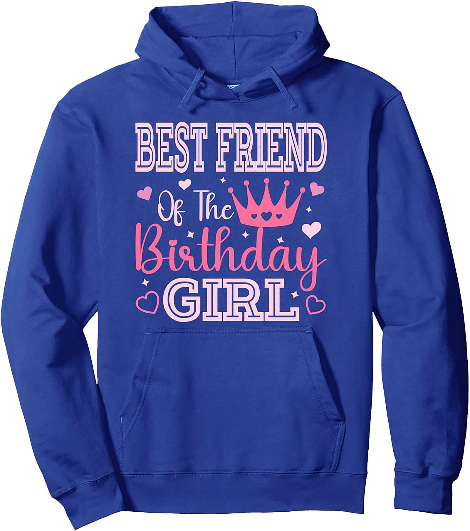 Best Friend Birthday Girl Graphic Hoodie | Cozy Pullover Gift