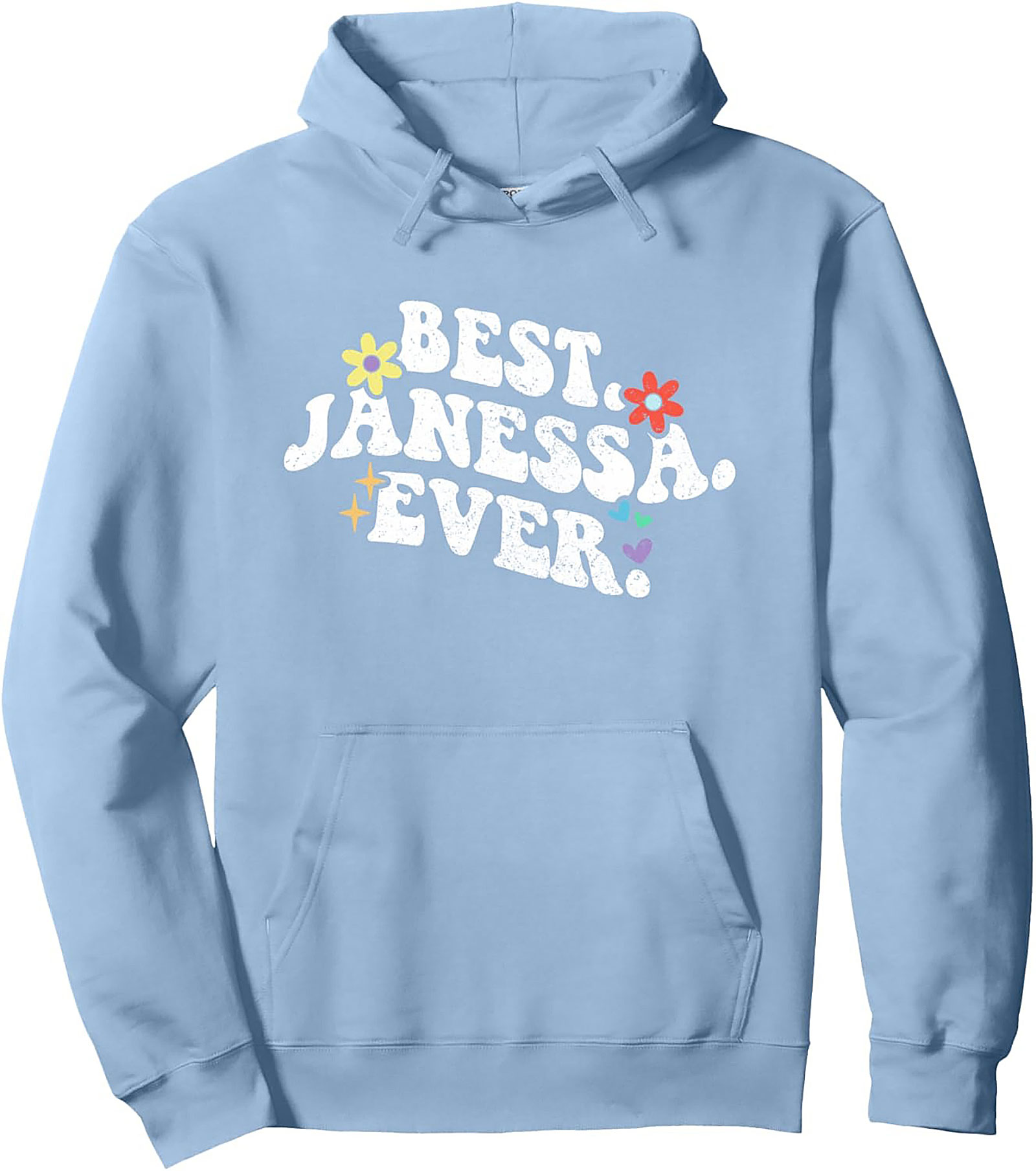 Best Janessa Ever Retro Graphic Hoodie Cozy Gift