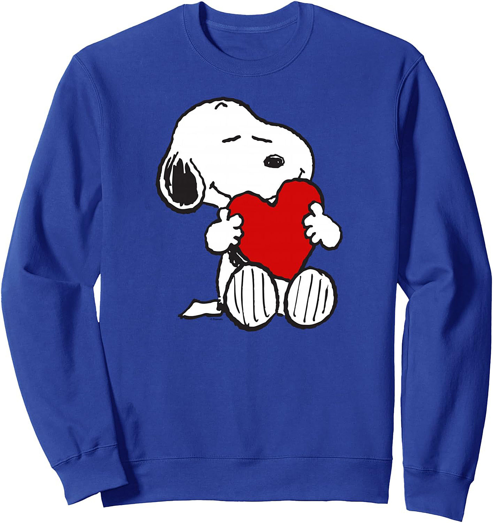 Snoopy Heart Graphic Sweatshirt Cozy Peanuts Crewneck