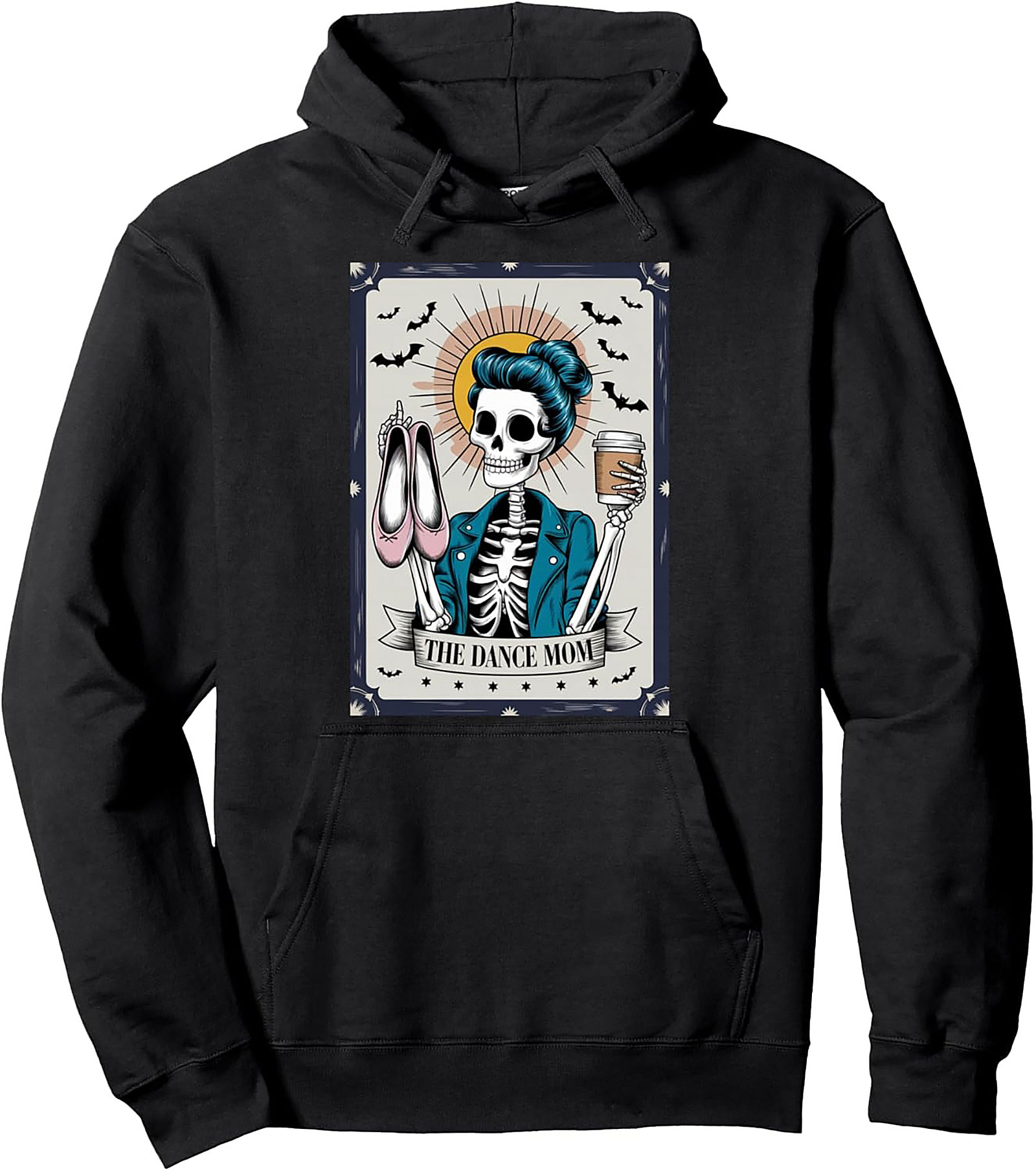 Dance Mom Skeleton Pullover Hoodie Ballet Coffee Gift