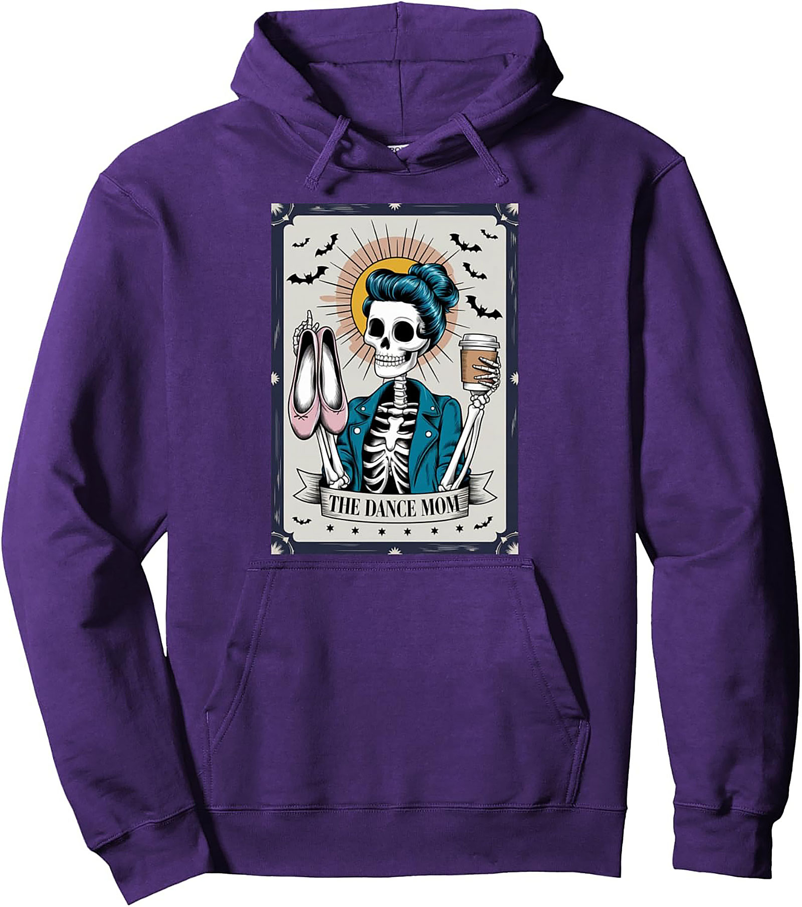 Dance Mom Skeleton Pullover Hoodie Ballet Coffee Gift