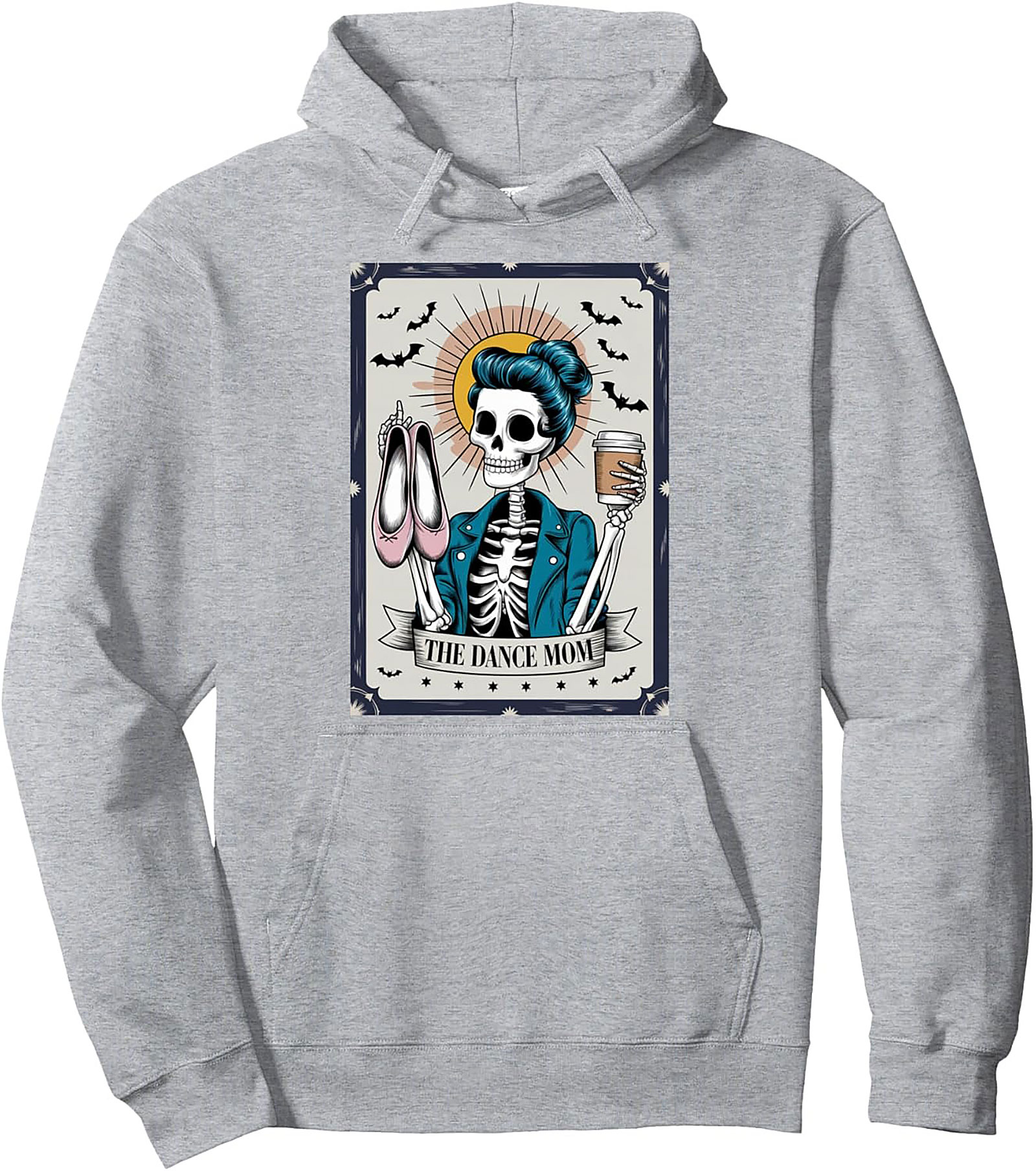 Dance Mom Skeleton Pullover Hoodie Ballet Coffee Gift