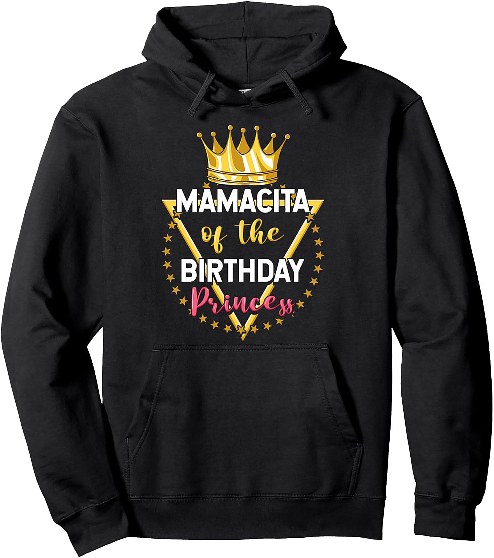 Mamacita Birthday Princess Graphic Hoodie | Cozy Pullover