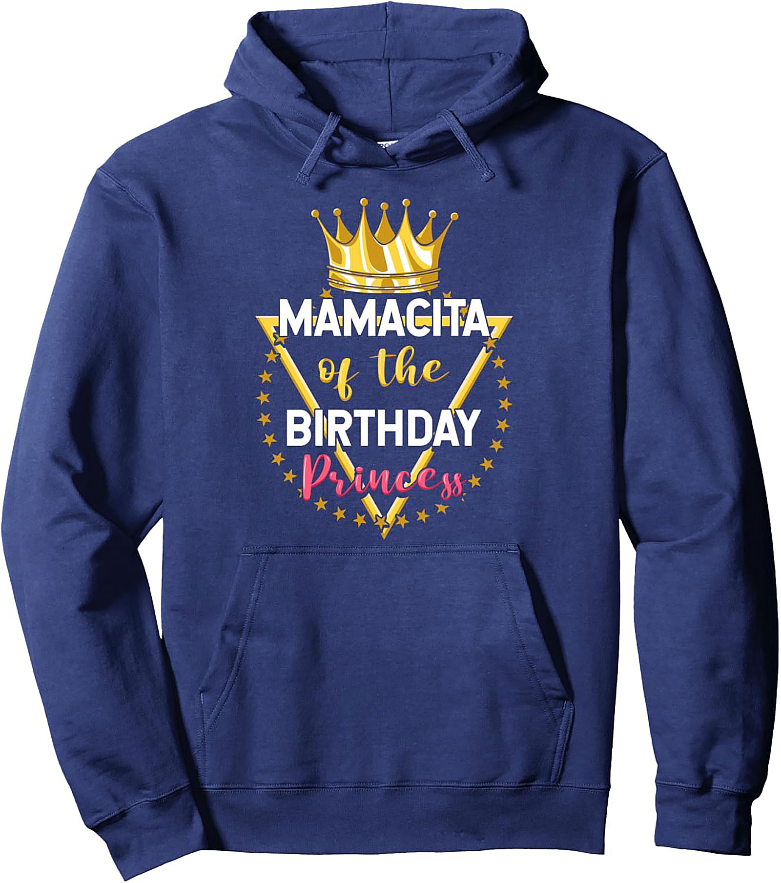 Mamacita Birthday Princess Graphic Hoodie | Cozy Pullover