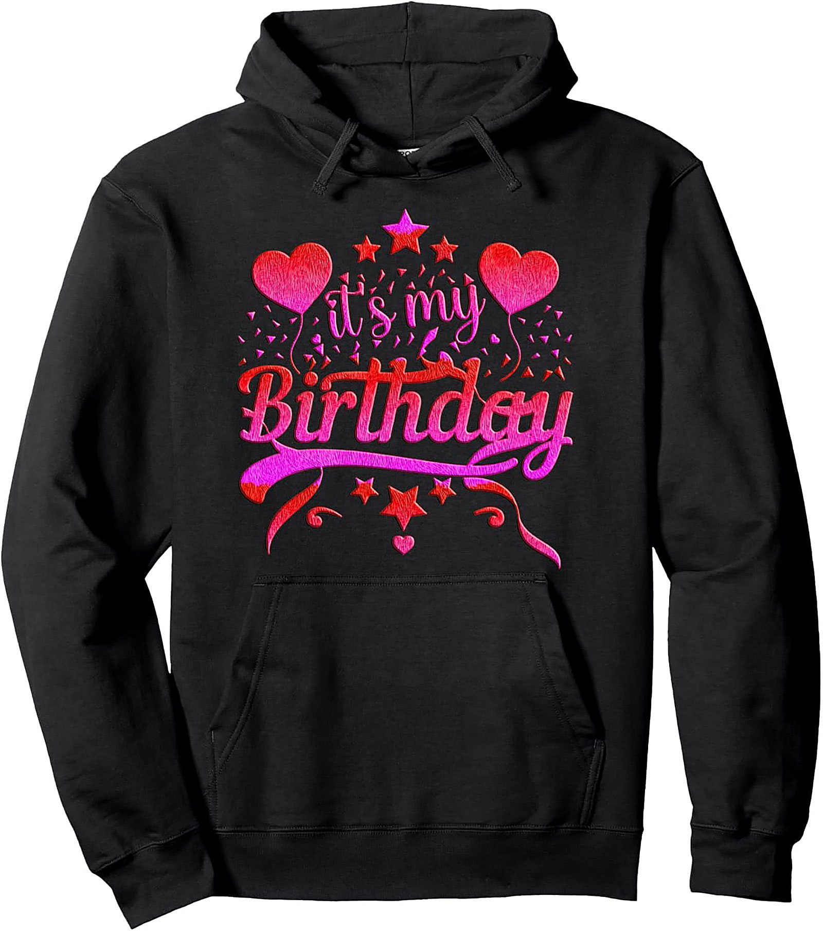 It's My Birthday Graphic Hoodie | Celebration Pullover