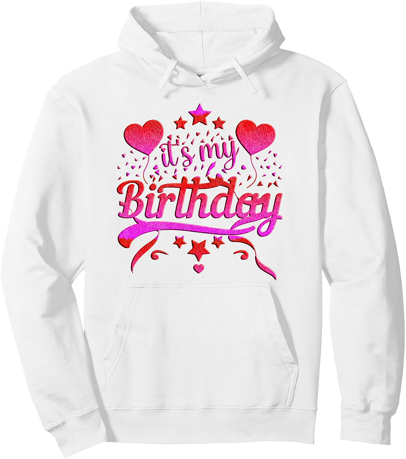 It's My Birthday Graphic Hoodie | Celebration Pullover