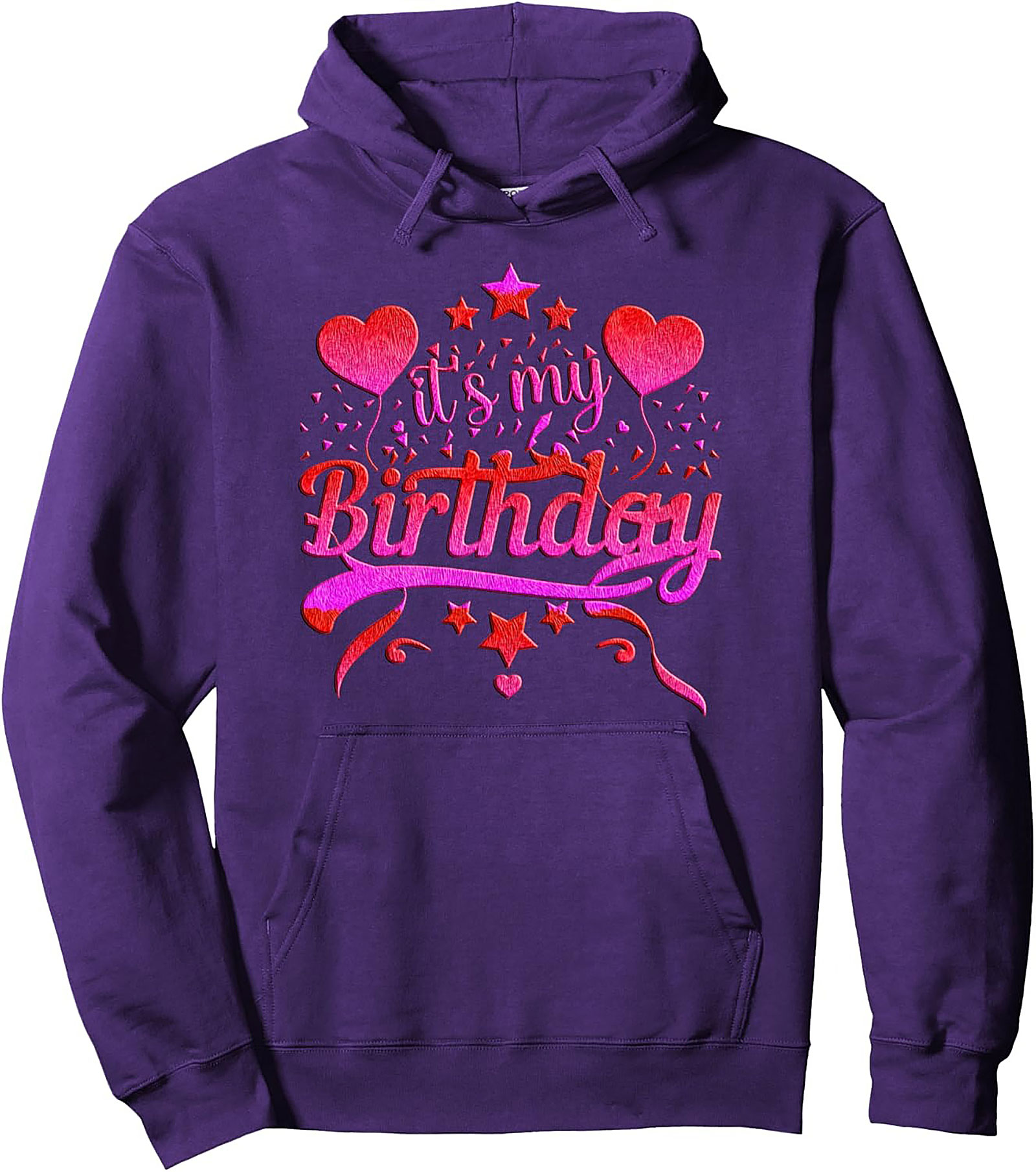 It's My Birthday Graphic Hoodie | Celebration Pullover