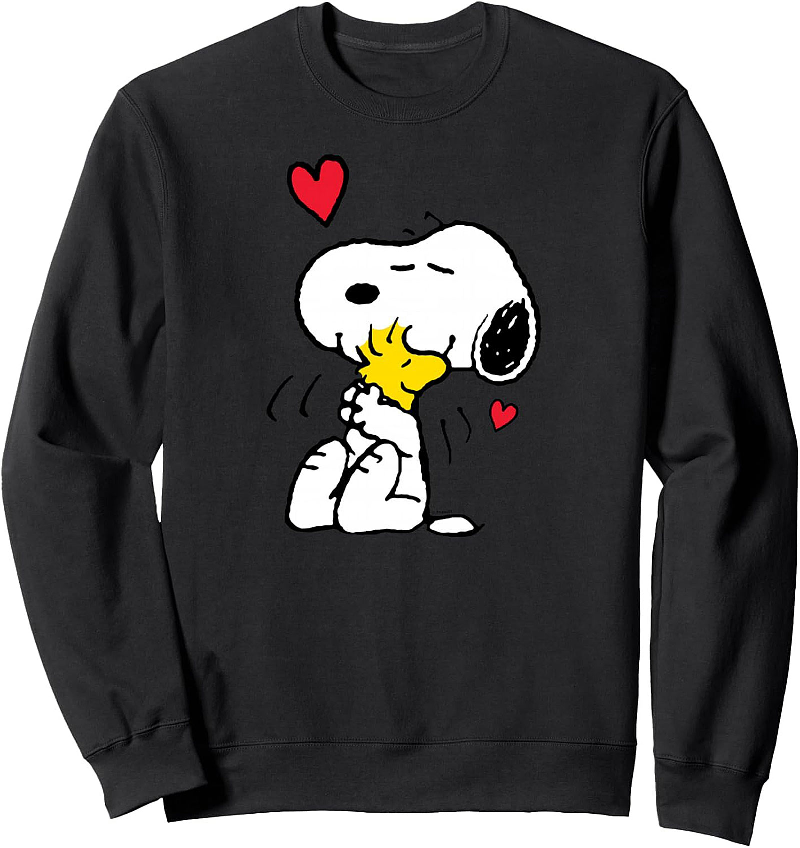 Snoopy Hugging Woodstock Crewneck Sweatshirt Cozy Gift