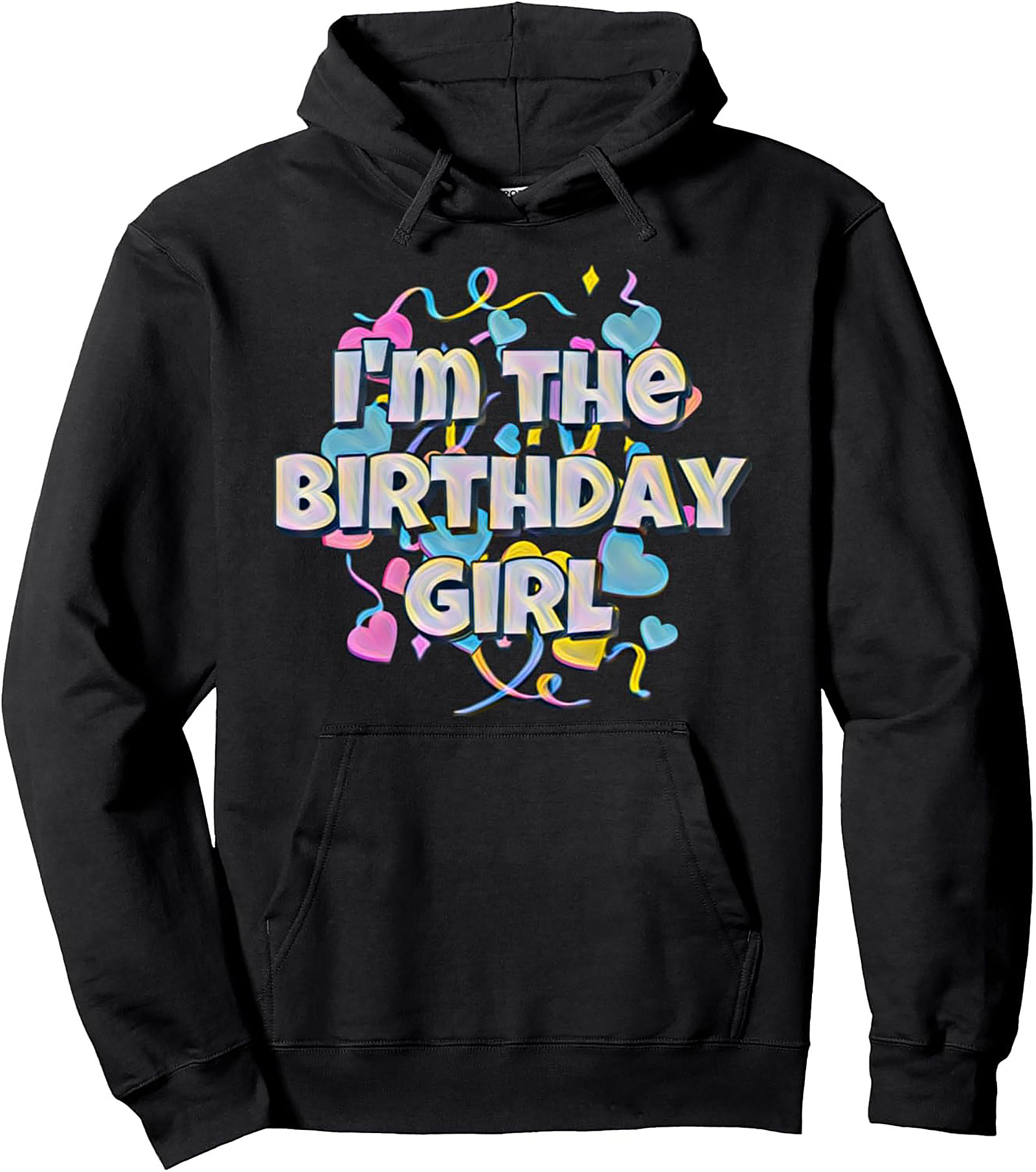 Birthday Girl Pullover Hoodie | Cozy Gift Idea
