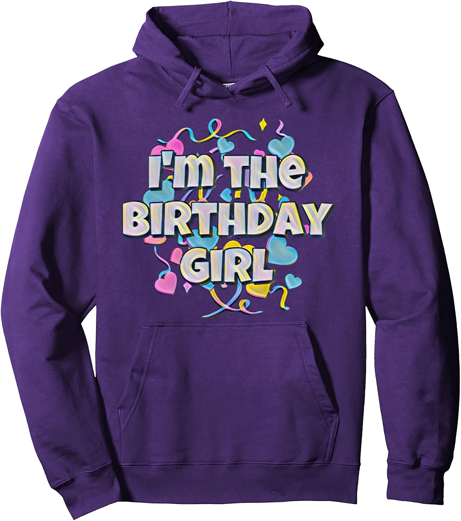 Birthday Girl Pullover Hoodie | Cozy Gift Idea