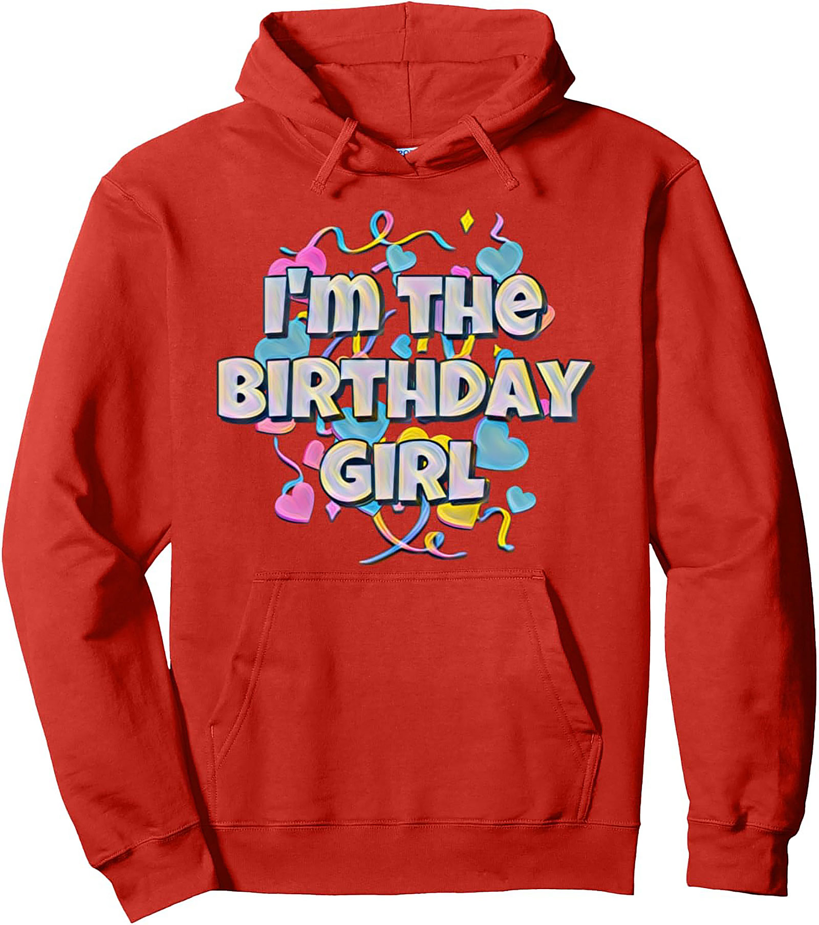 Birthday Girl Pullover Hoodie | Cozy Gift Idea