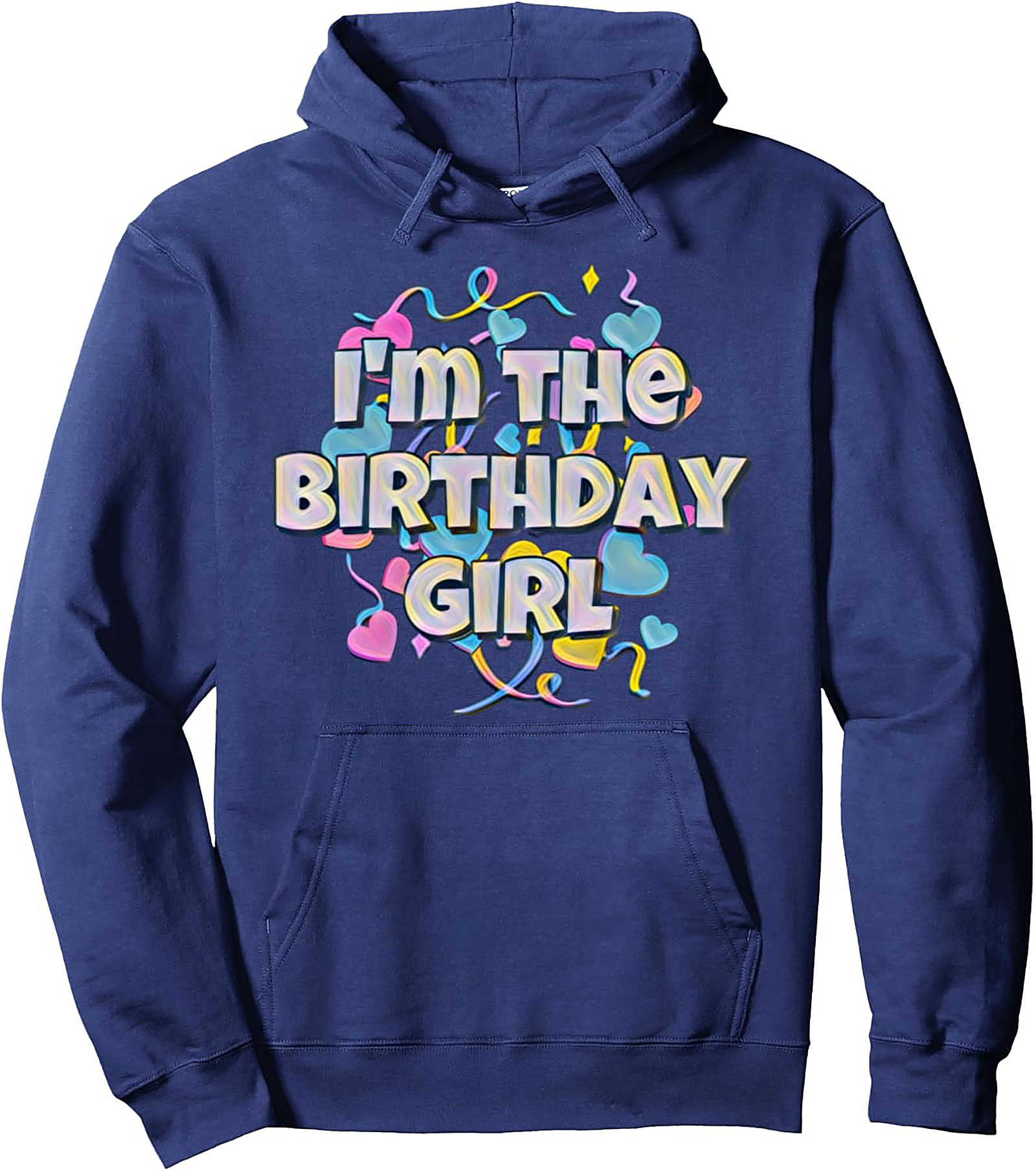 Birthday Girl Pullover Hoodie | Cozy Gift Idea