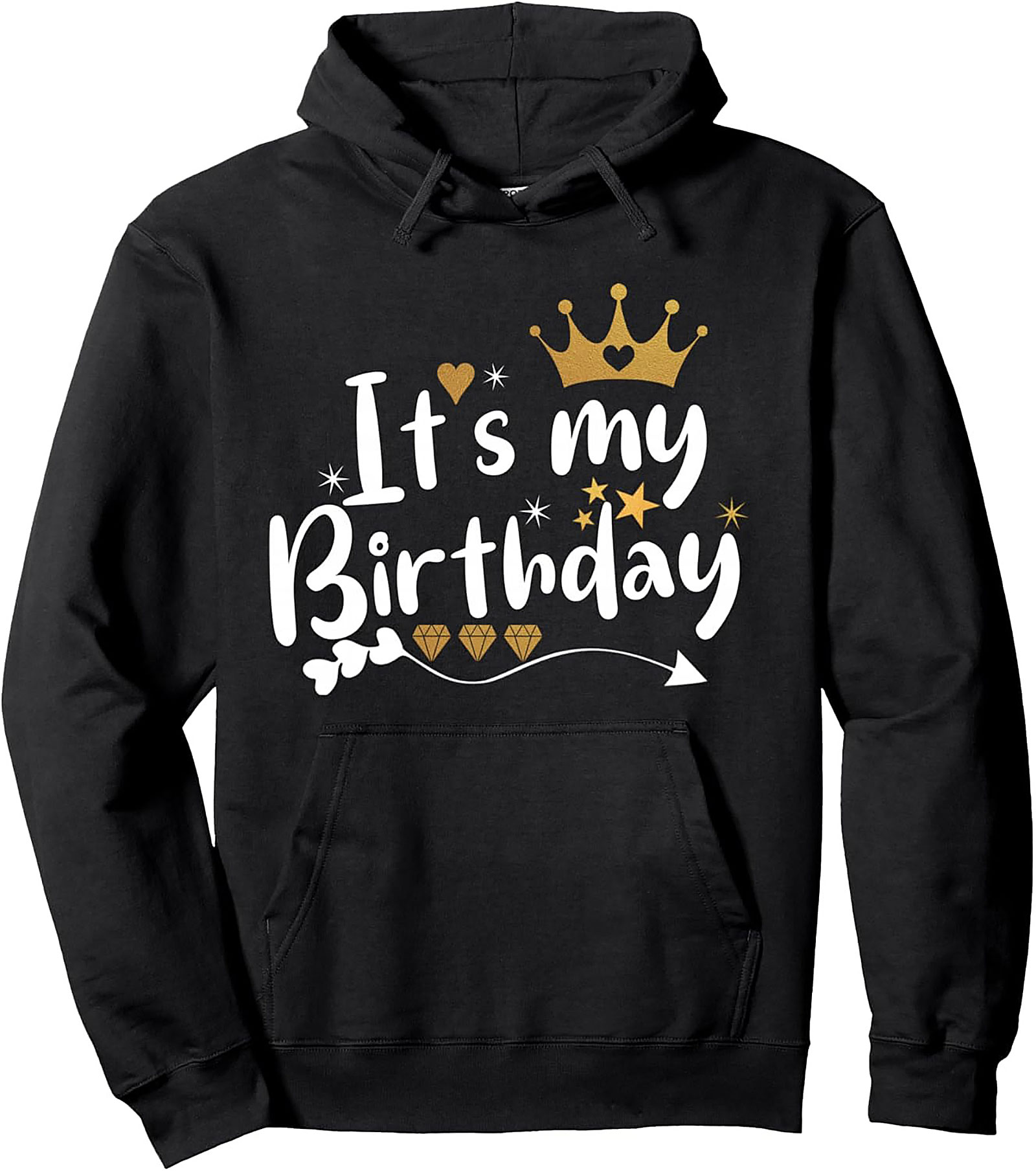 Birthday Queen Graphic Hoodie | Cozy Pullover Gift Idea