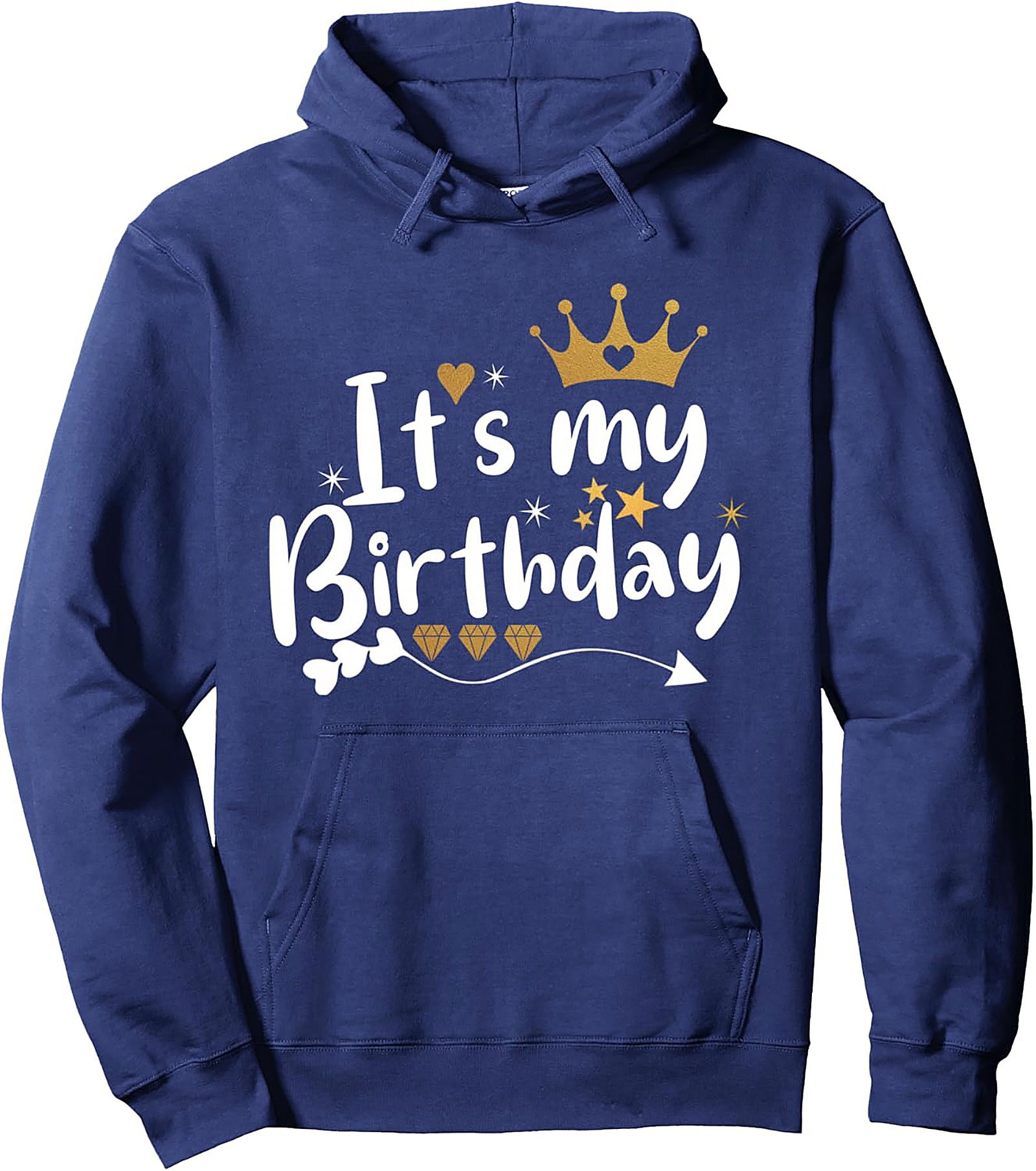 Birthday Queen Graphic Hoodie | Cozy Pullover Gift Idea