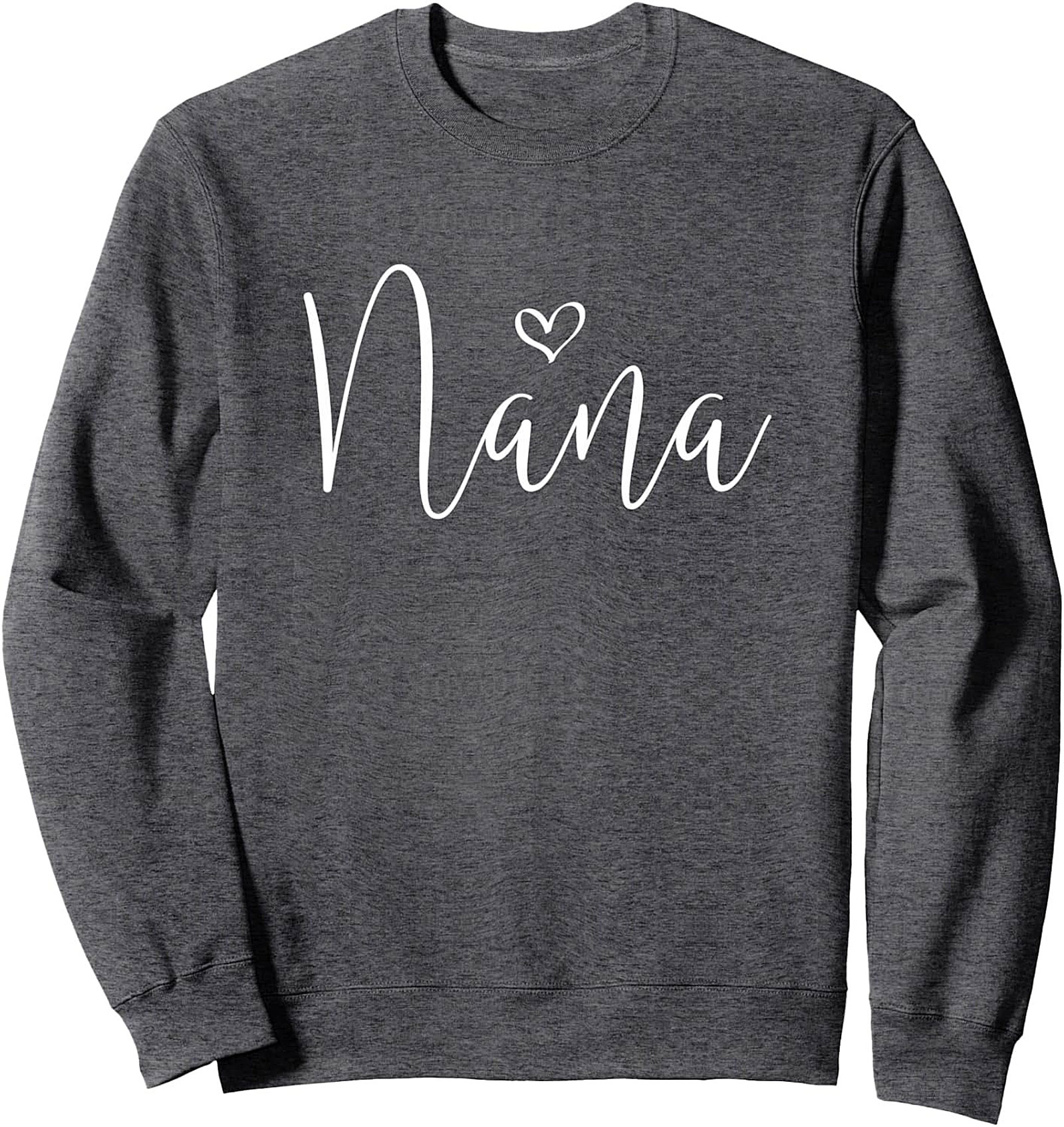 Cozy Nana Crewneck Sweatshirt Script Pullover Gift