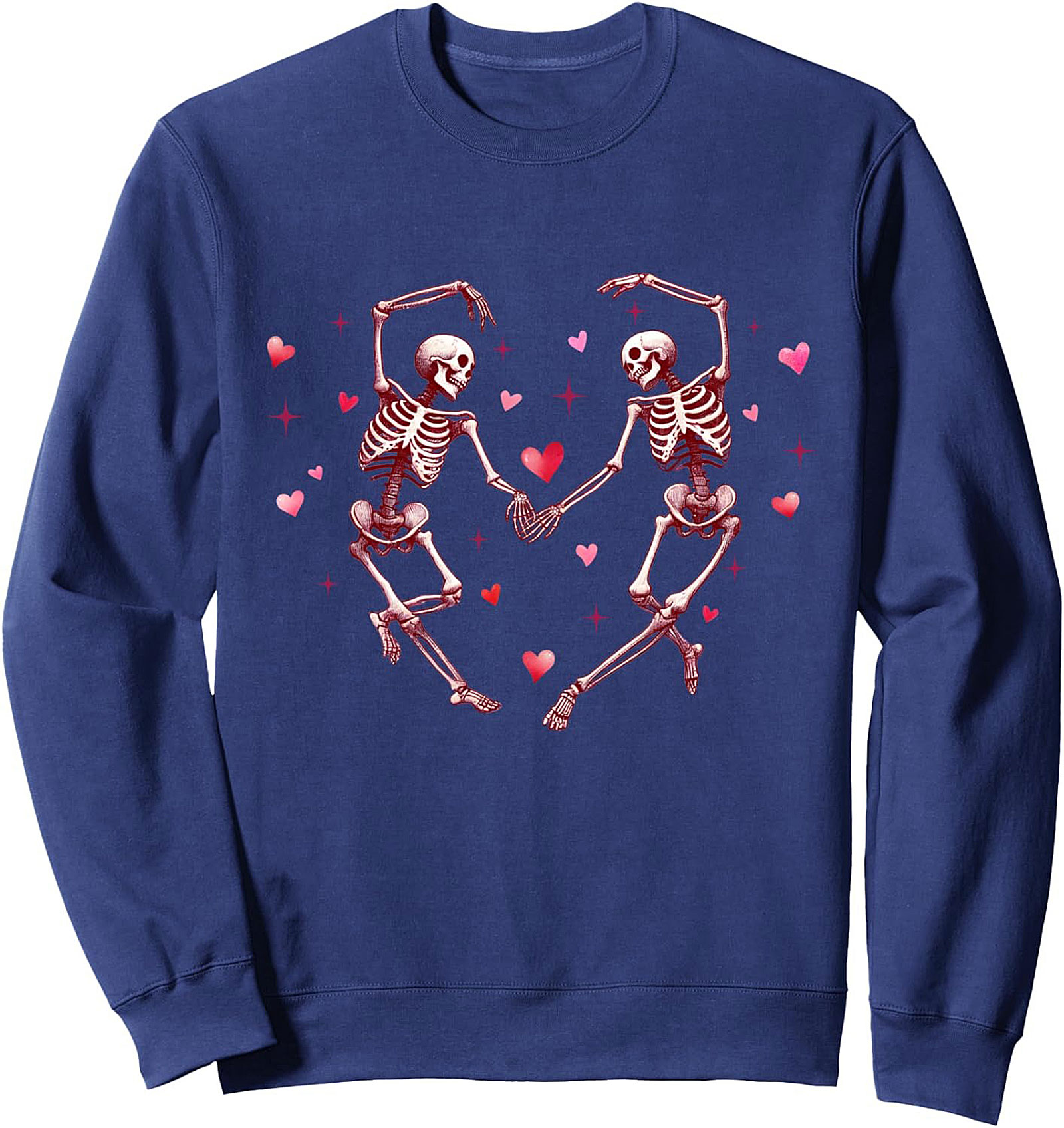 Dancing Skeletons Eternal Love Crewneck Sweatshirt