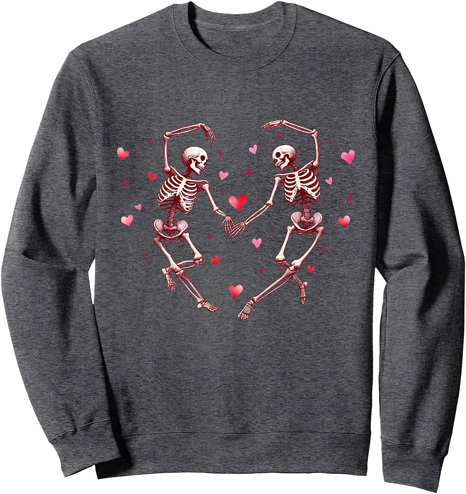 Dancing Skeletons Eternal Love Crewneck Sweatshirt
