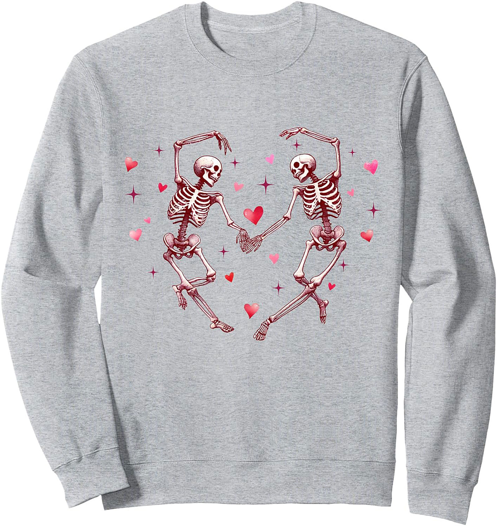 Dancing Skeletons Eternal Love Crewneck Sweatshirt