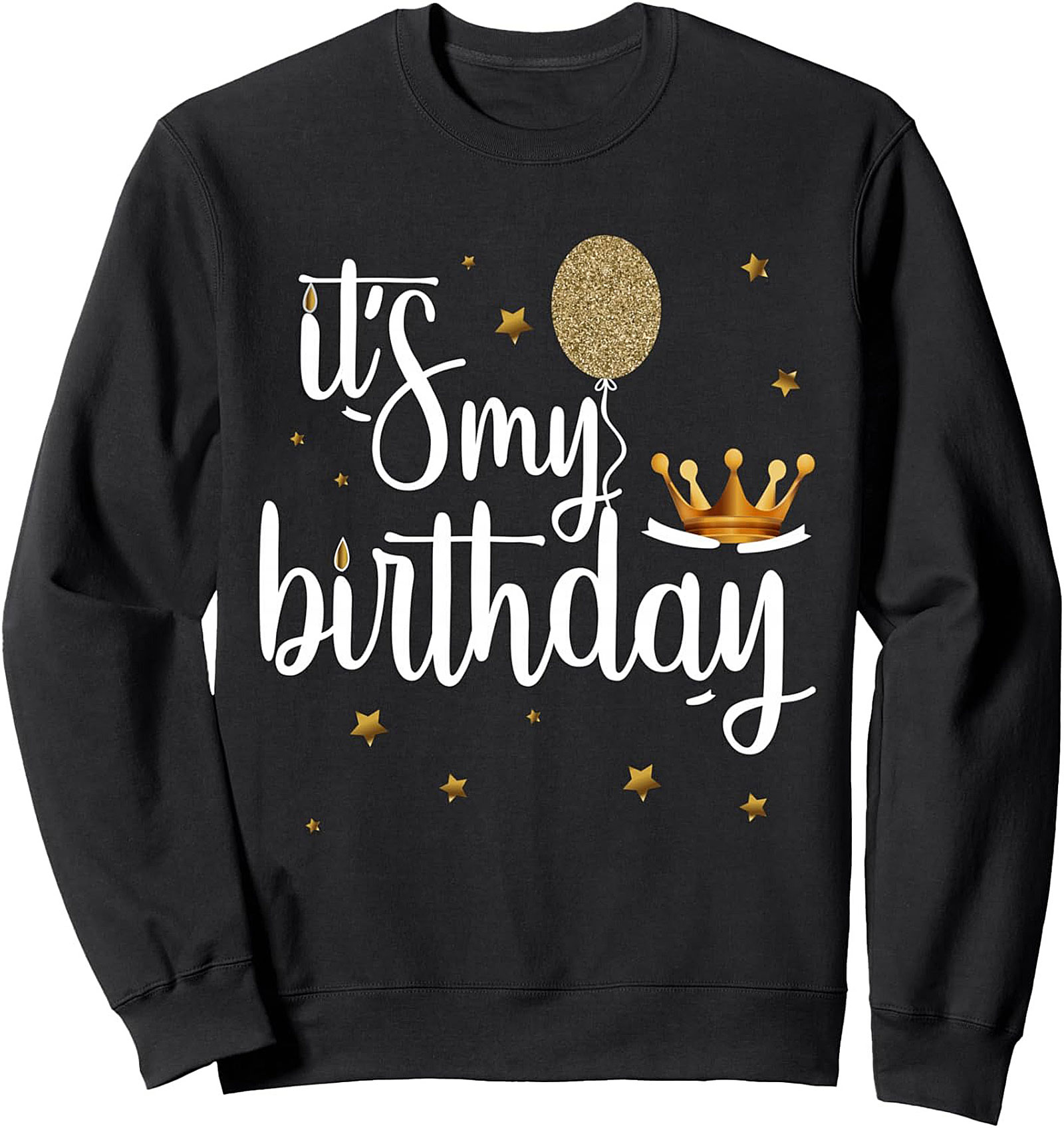 Birthday Crown Graphic Sweatshirt | Cozy Unisex Pullover