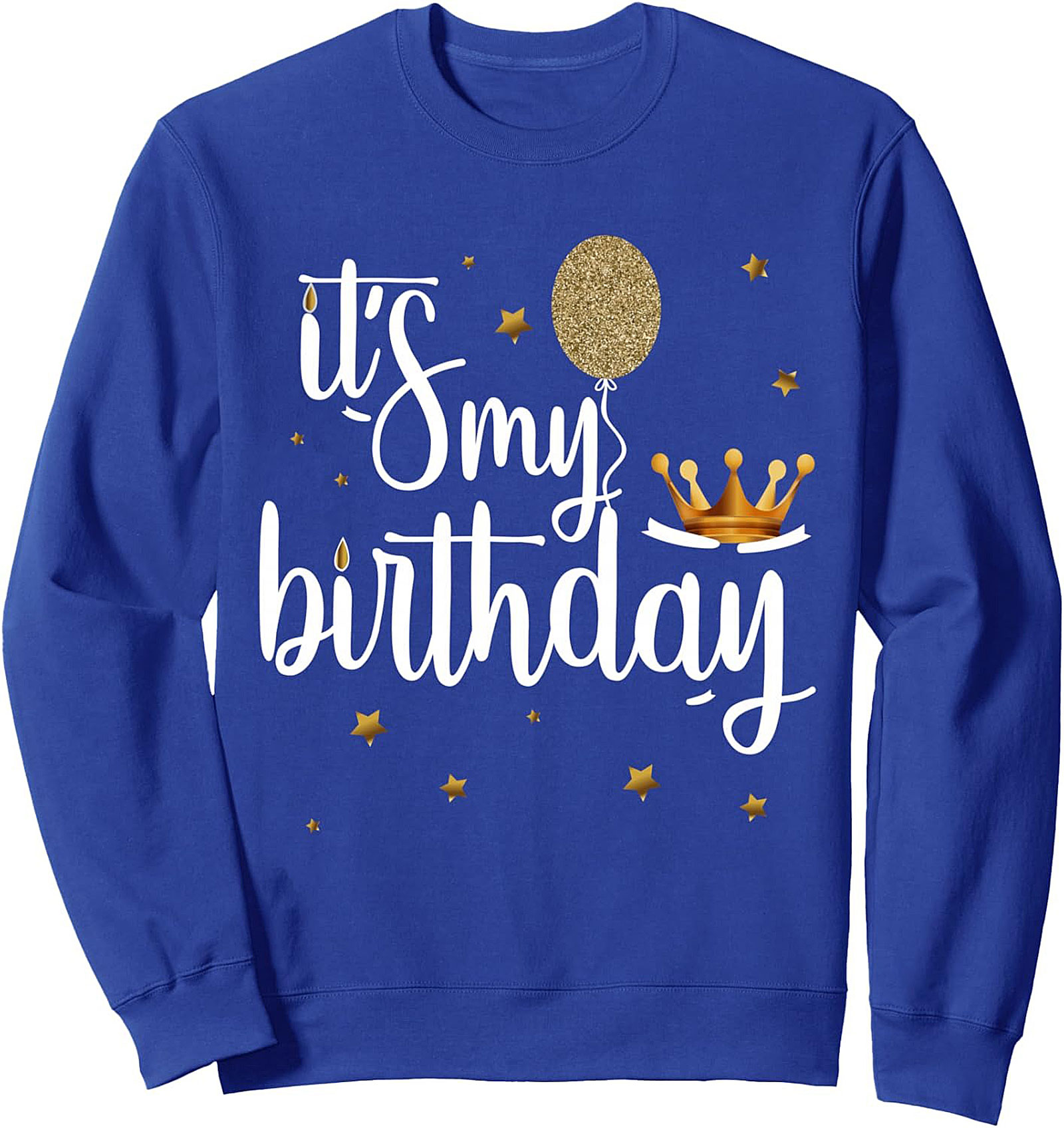 Birthday Crown Graphic Sweatshirt | Cozy Unisex Pullover