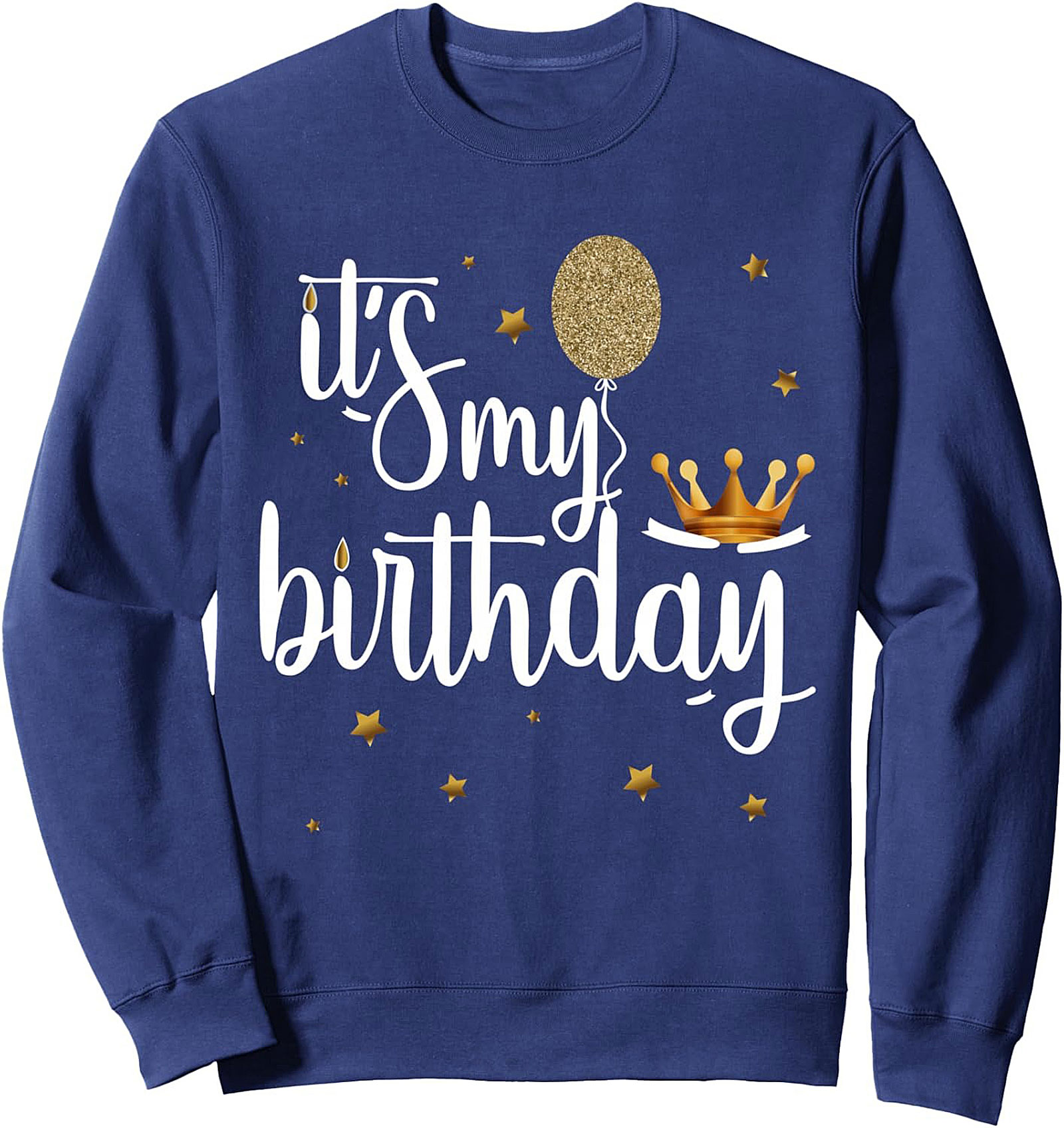Birthday Crown Graphic Sweatshirt | Cozy Unisex Pullover
