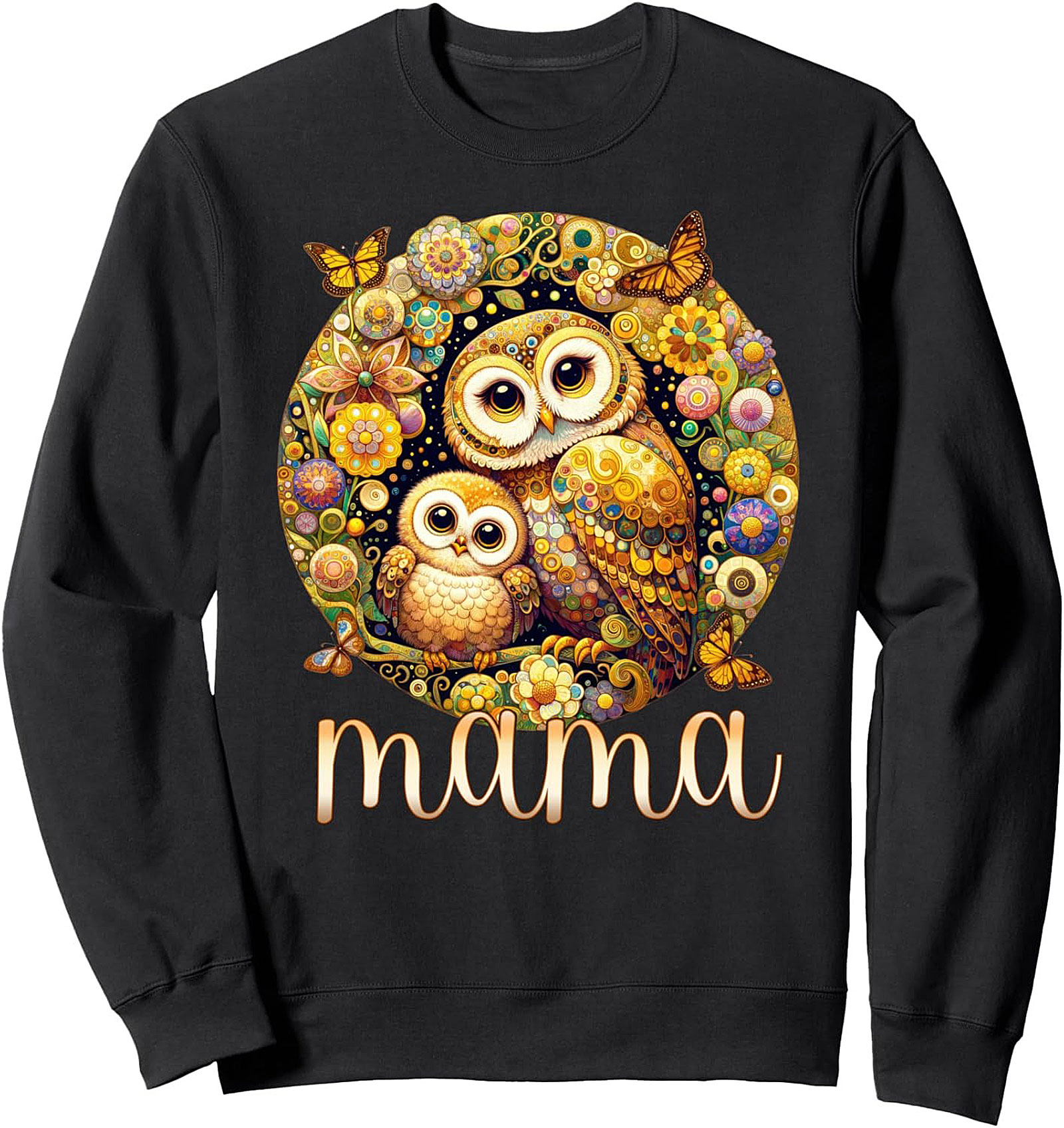 Mama Owl Crewneck Sweatshirt