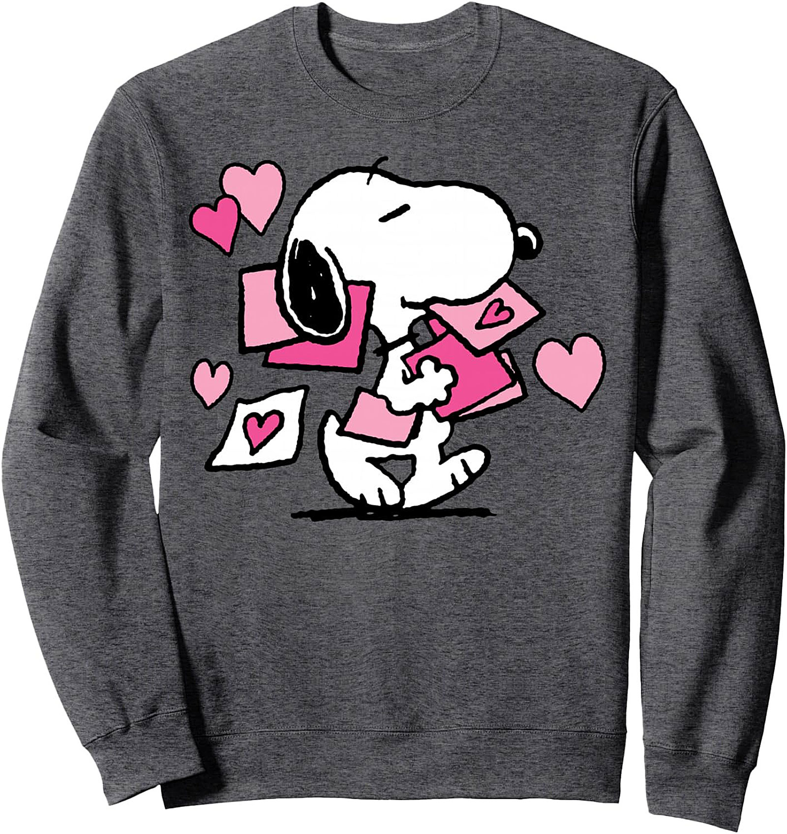 Snoopy Valentine's Day Pullover Hoodie Cozy Peanuts Gift