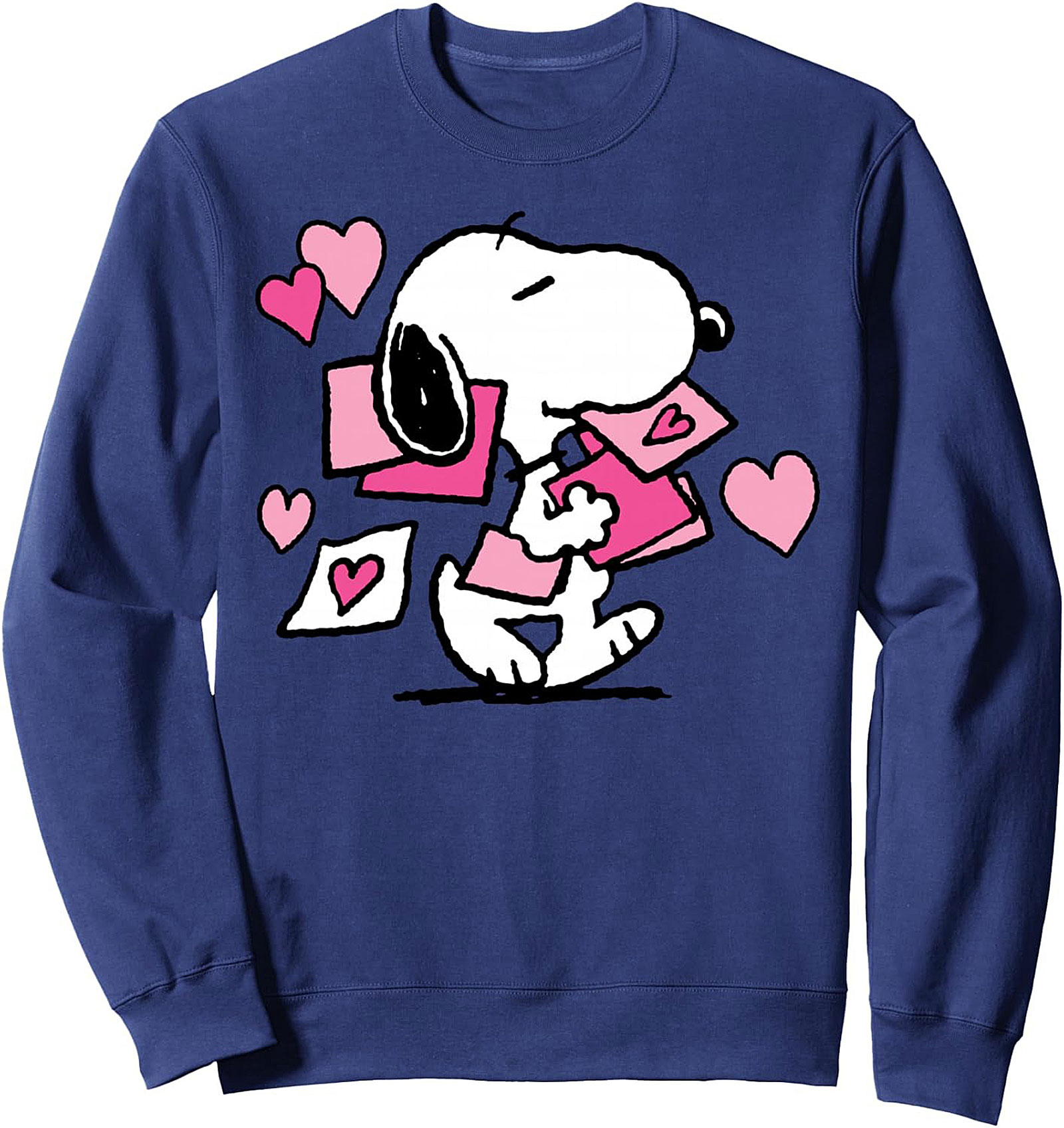 Snoopy Valentine's Day Pullover Hoodie Cozy Peanuts Gift