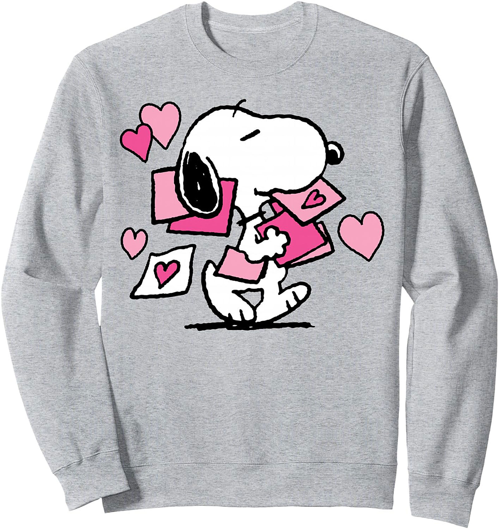 Snoopy Valentine's Day Pullover Hoodie Cozy Peanuts Gift
