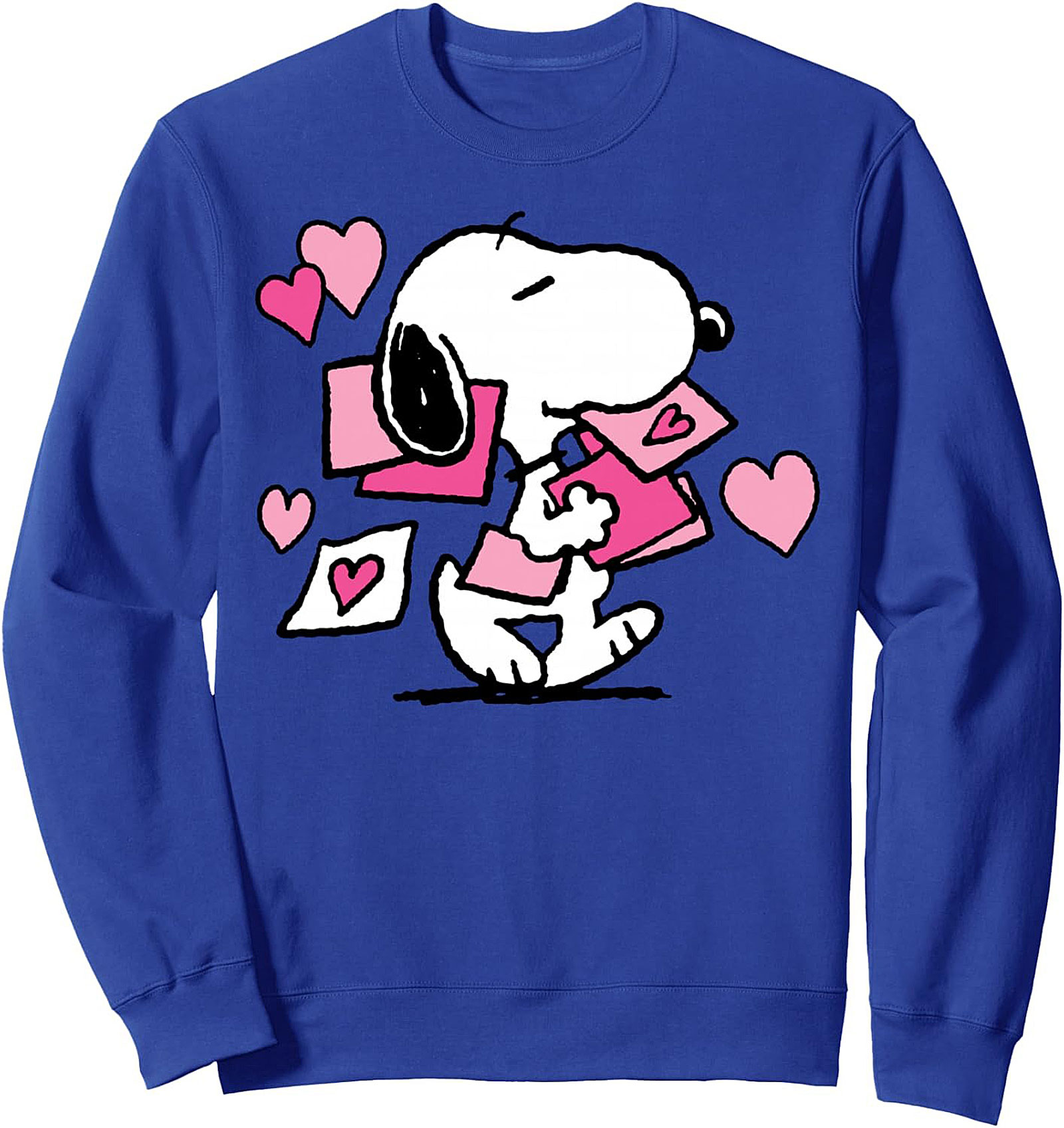 Snoopy Valentine's Day Pullover Hoodie Cozy Peanuts Gift